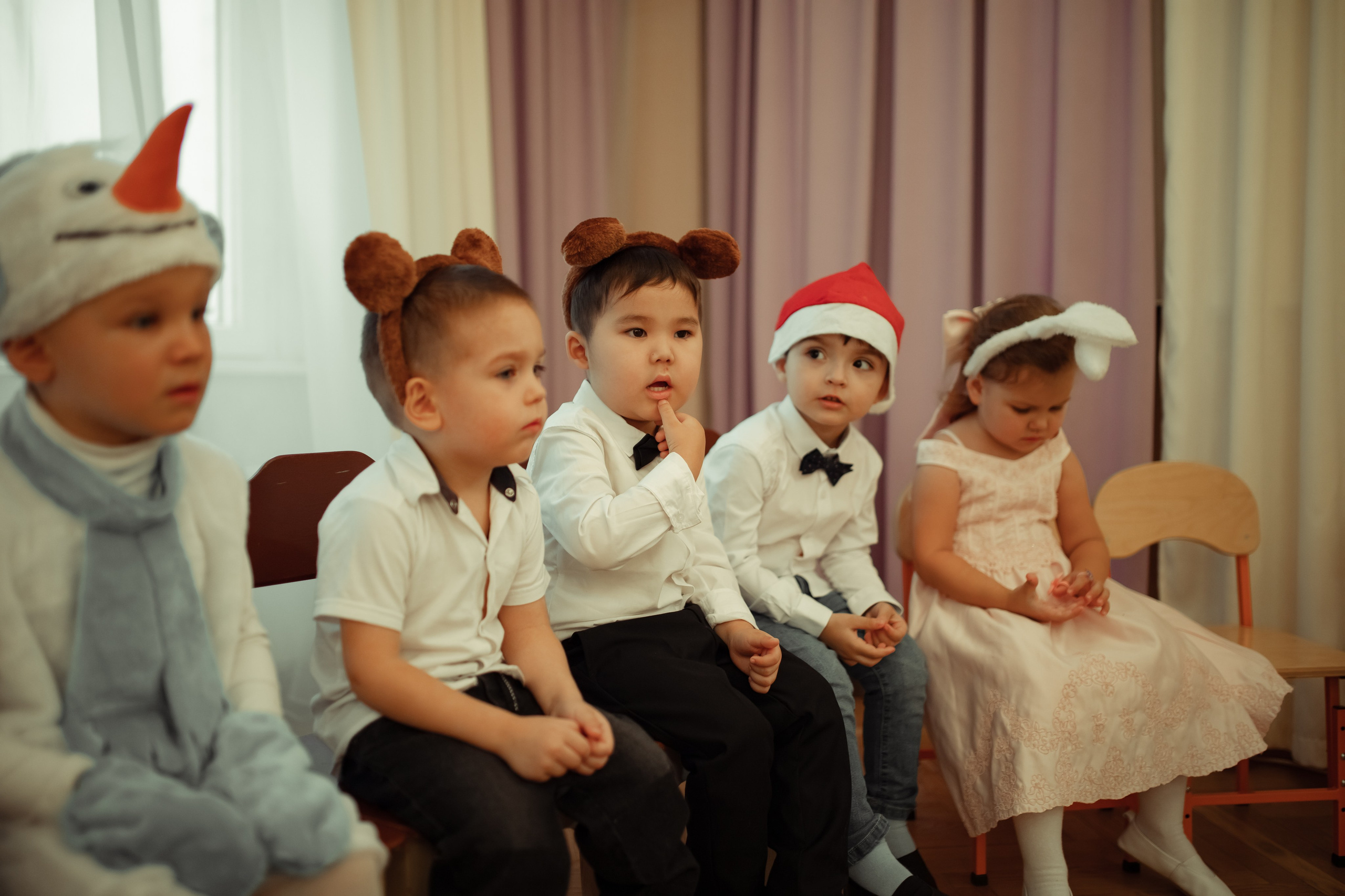 Новогодний утренник в детском саду. Семейный и детский фотограф в Москве Дорогова Екатерина