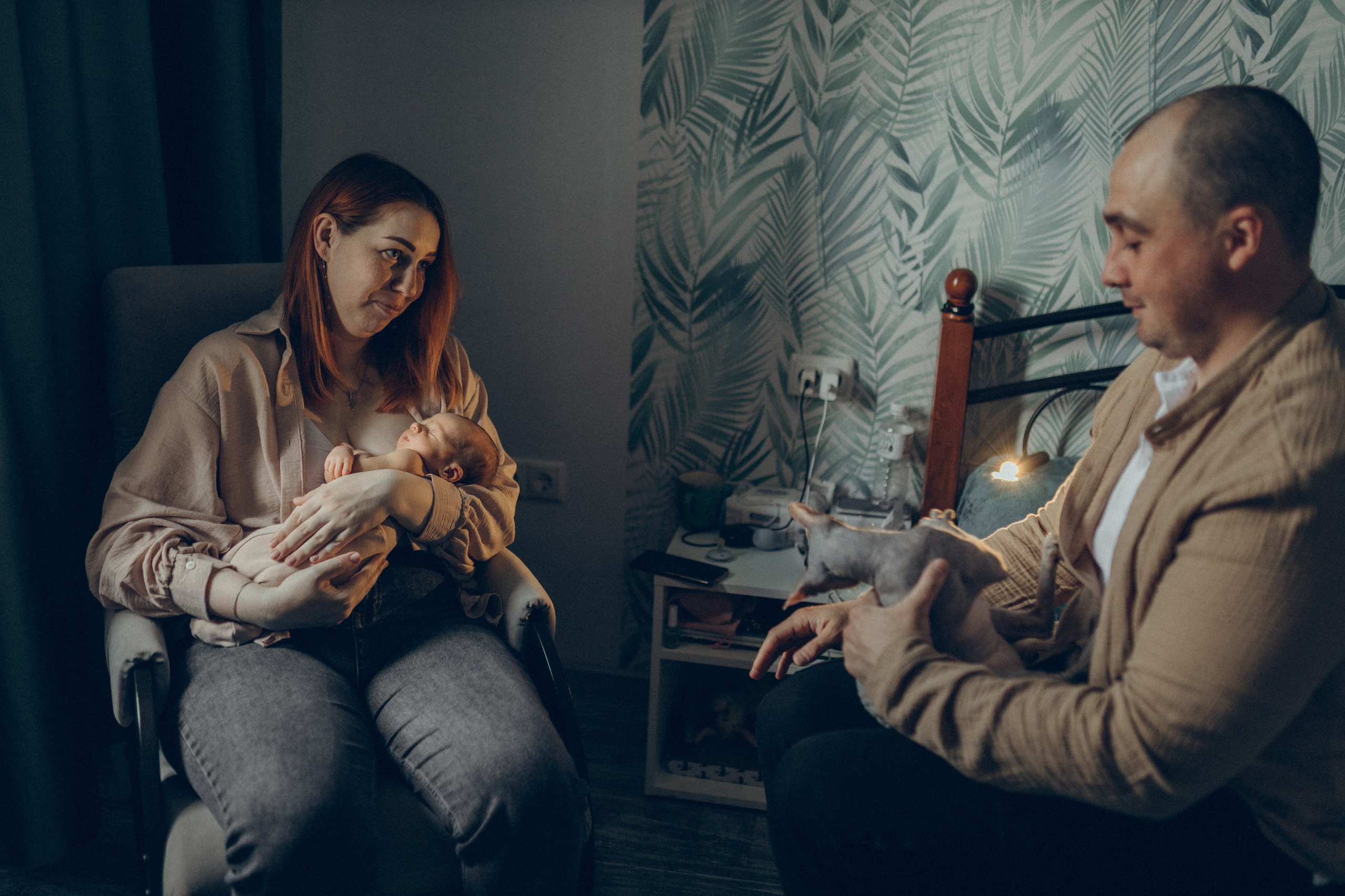 Света, Женя, Кирилл и Мышка. Семейный фотограф и фотограф на роды в Ростове-на-Дону Мухина Виктория