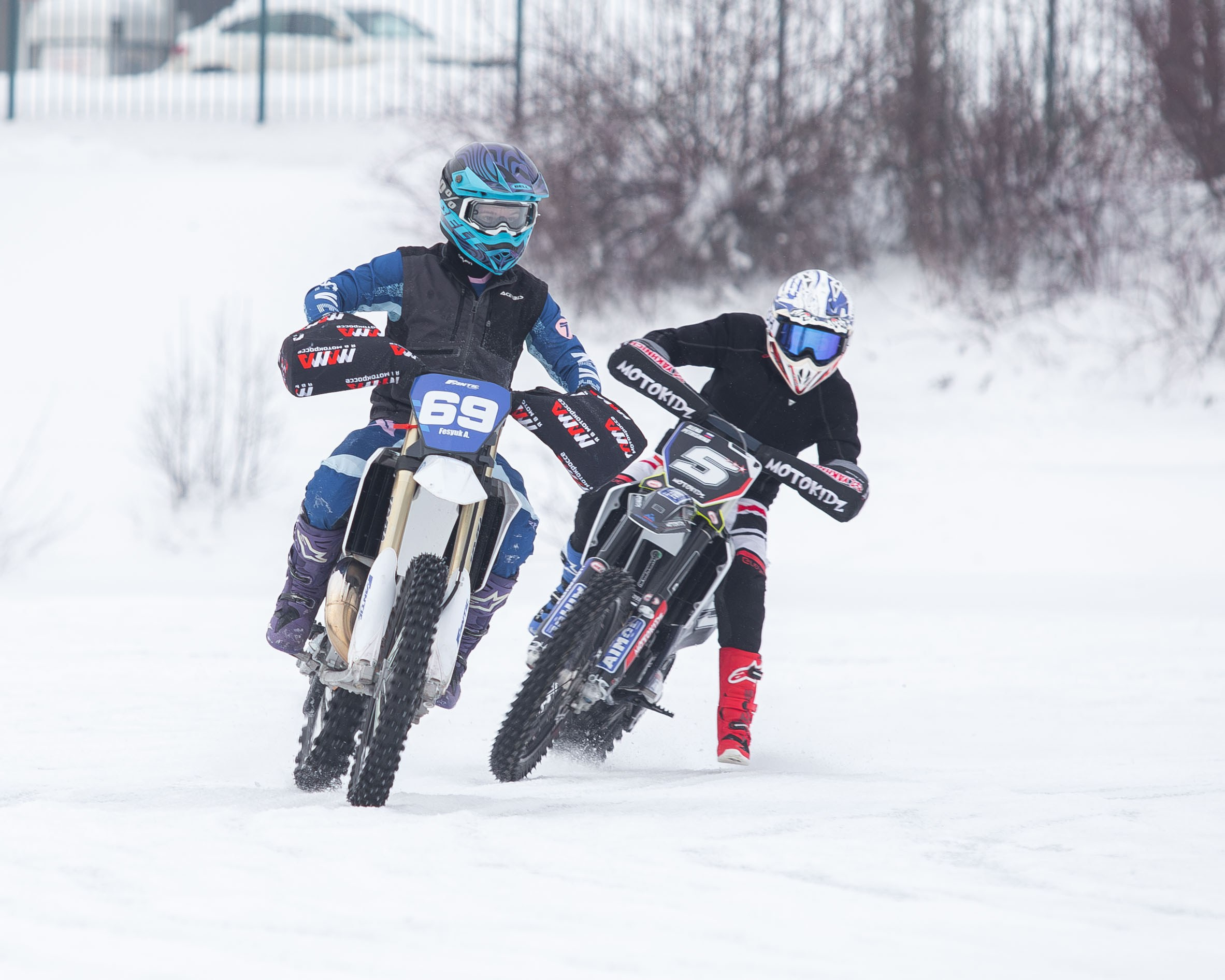 Всероссийские соревнования и Кубок МФР по мотокроссу на льду 1 этап Серии MX-Speedway 2026. Репортажный фотограф в Москве