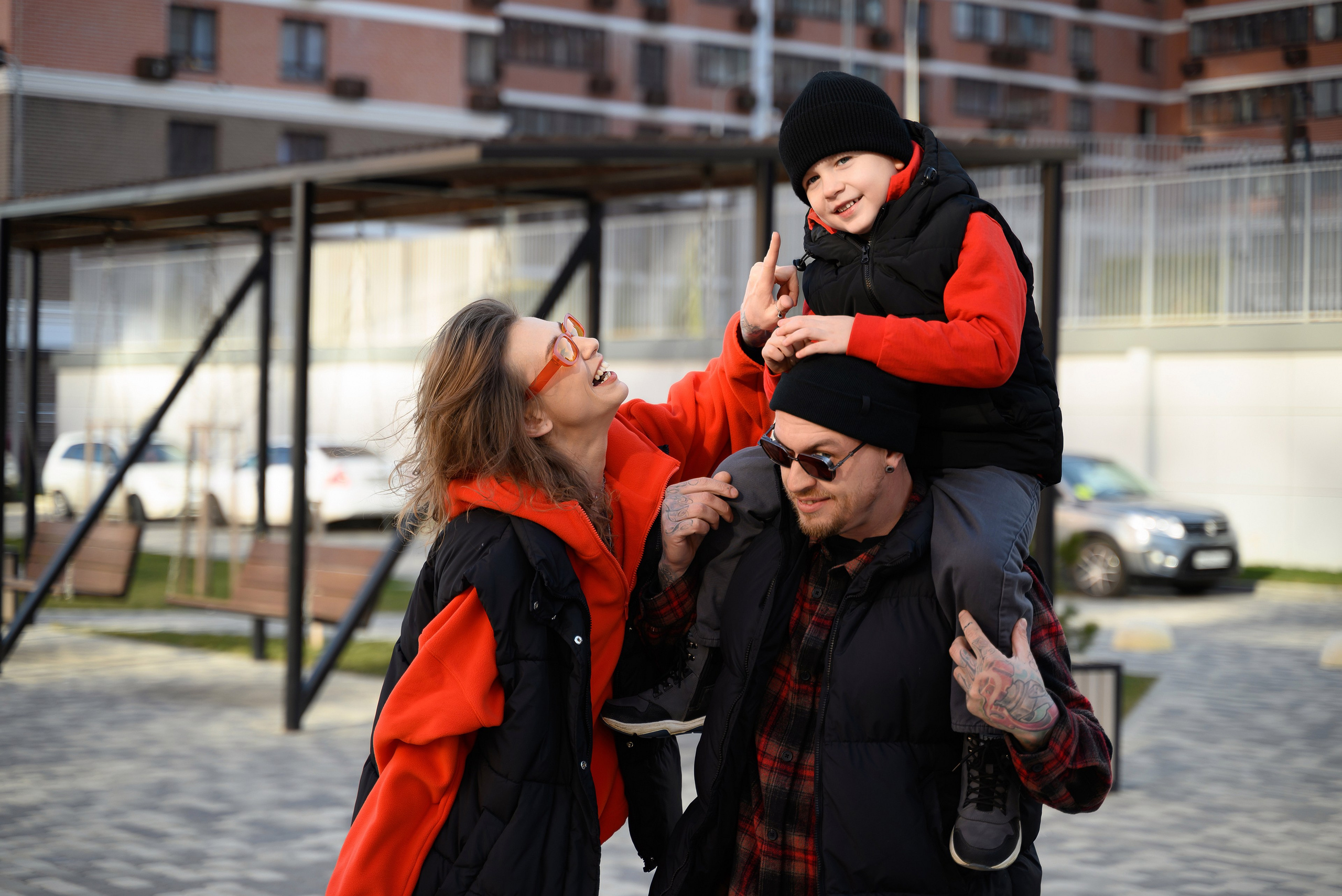 Семейная фотосессия в ЖК "Самолет" г. Краснодар.