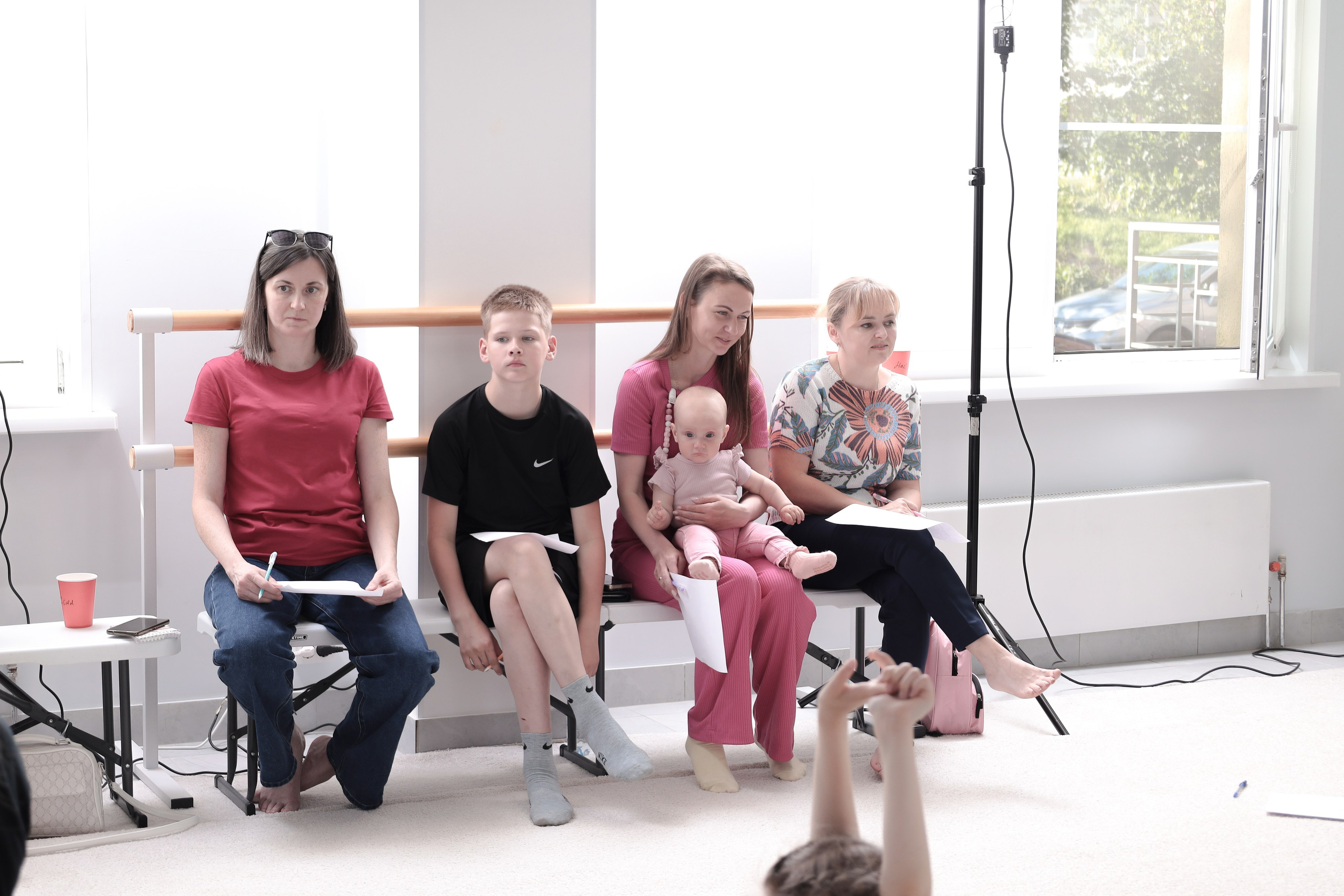 Открытый урок гимнастика. Фотограф Надршина Лилия