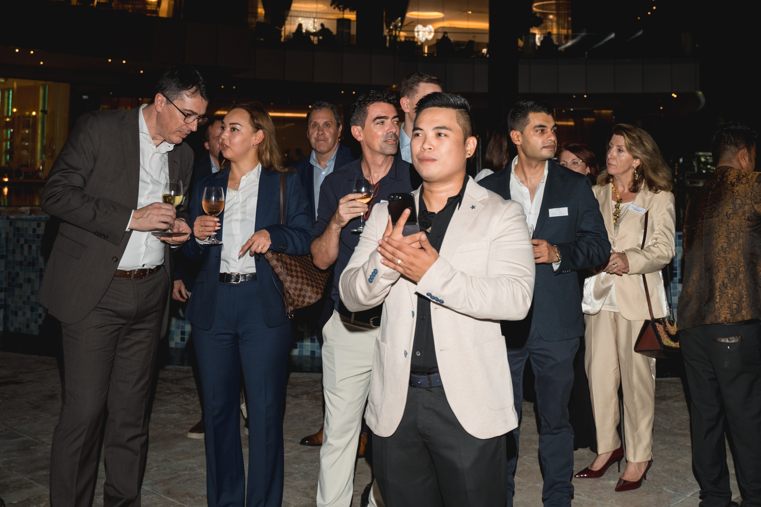 Sipping 2024 in Abu Dhabi