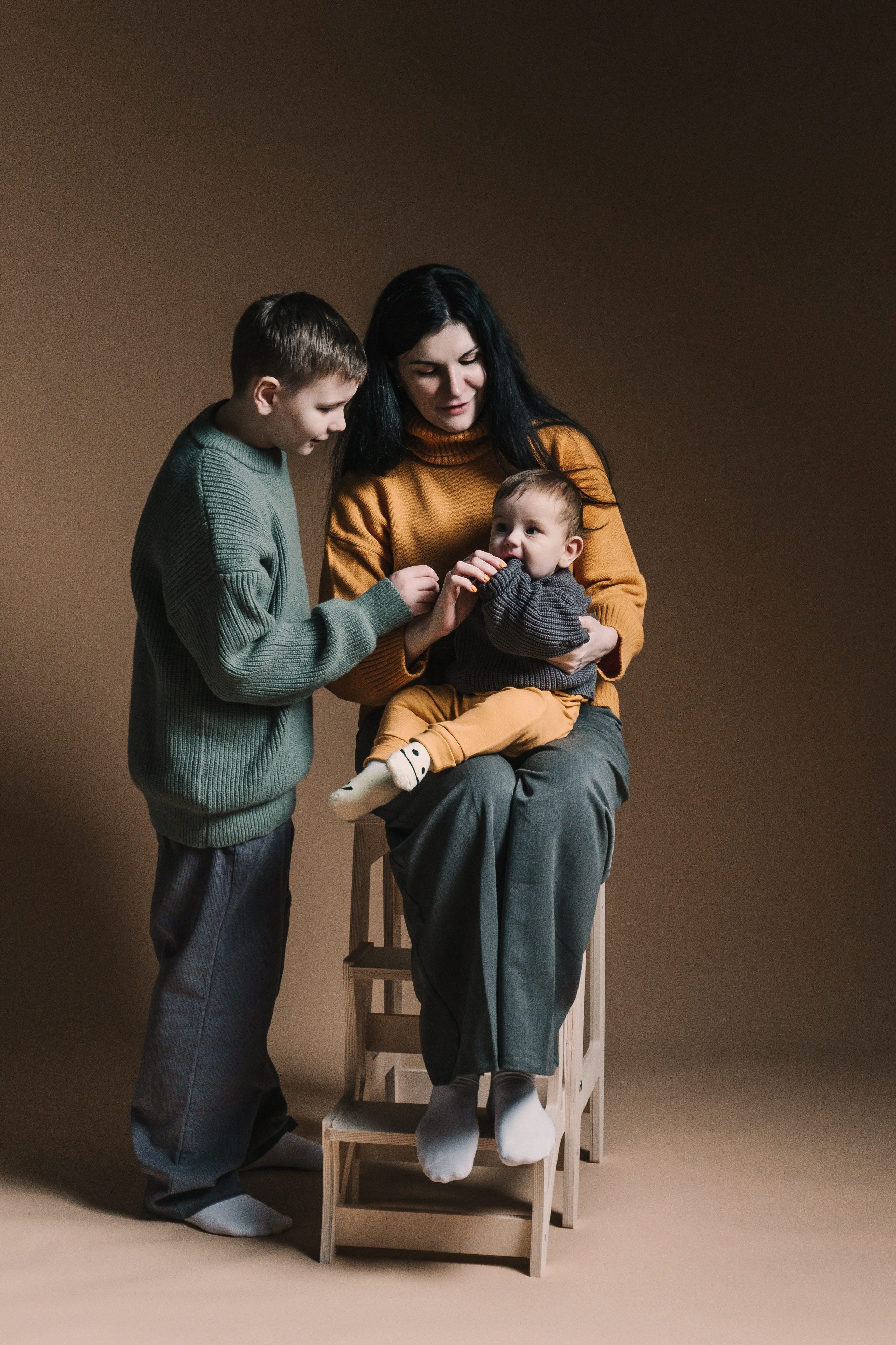 Людмила и сыночки. Самойленко Надежда фотограф