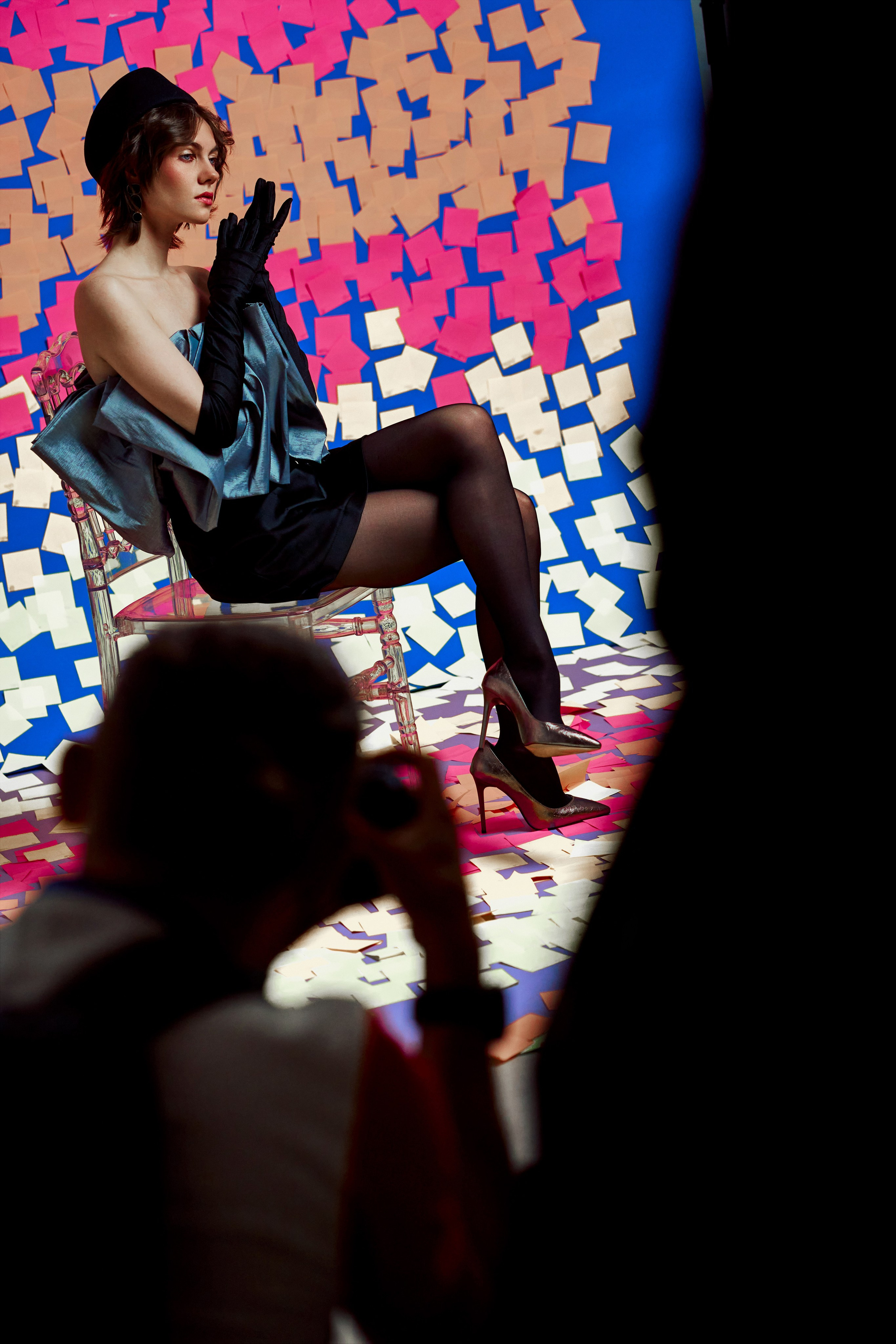 Александра: цветной коллаж. Фотограф в Москве Анастасия Баева