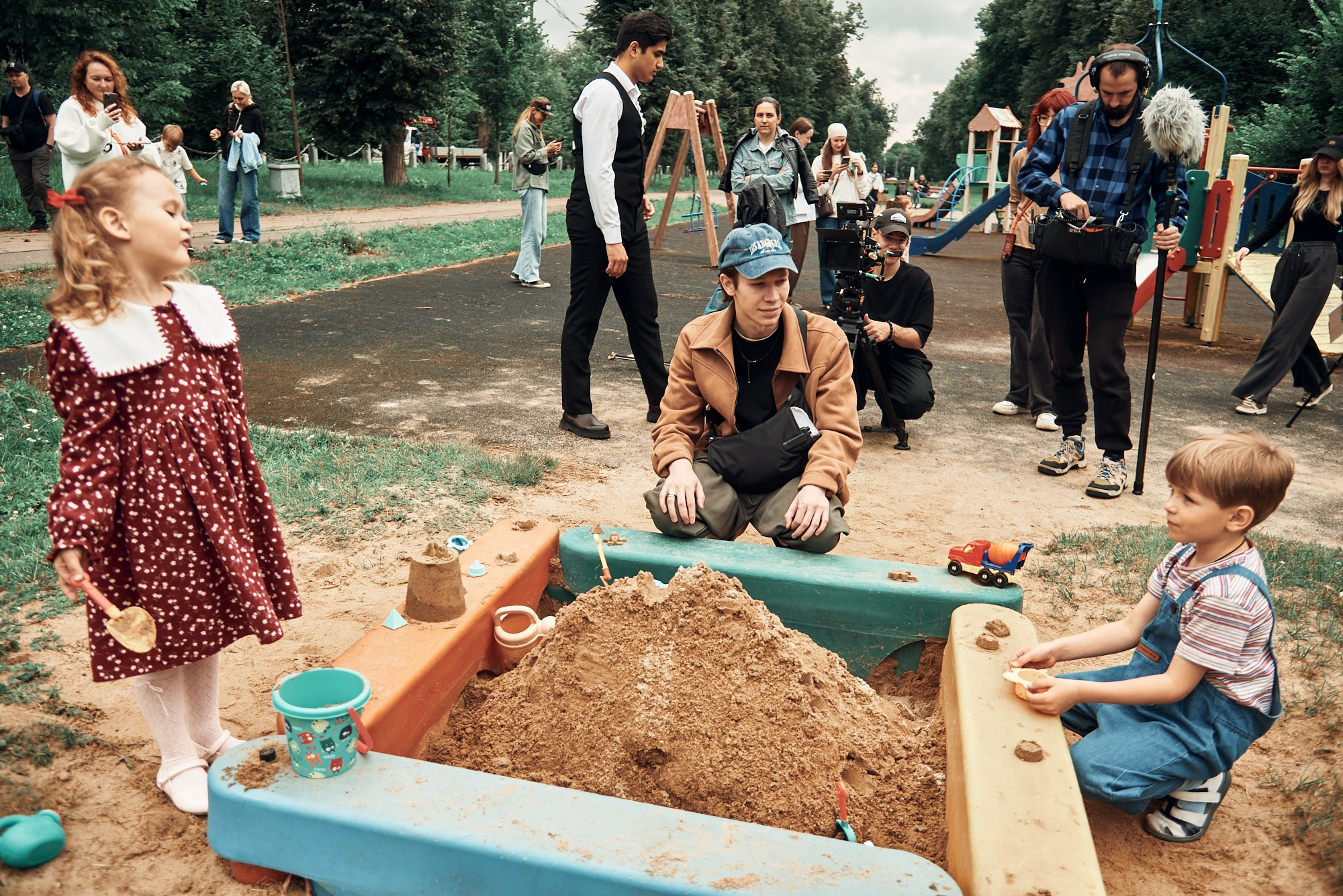 Съёмки фильма «Слабо» — бэкстейдж. Портретный и будуарный фотограф в Москве Никита Гребнев