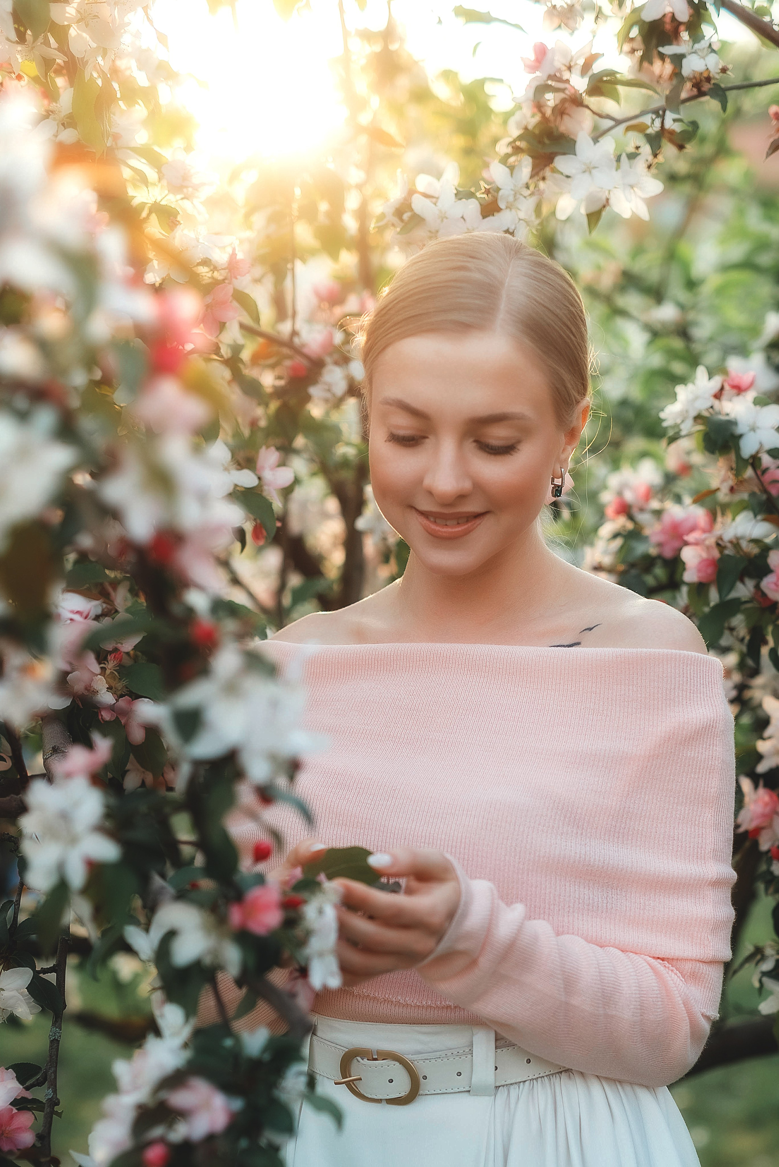 Фотосессия в цветении. Семейный, детский фотограф в Воронеже Анна Никитина