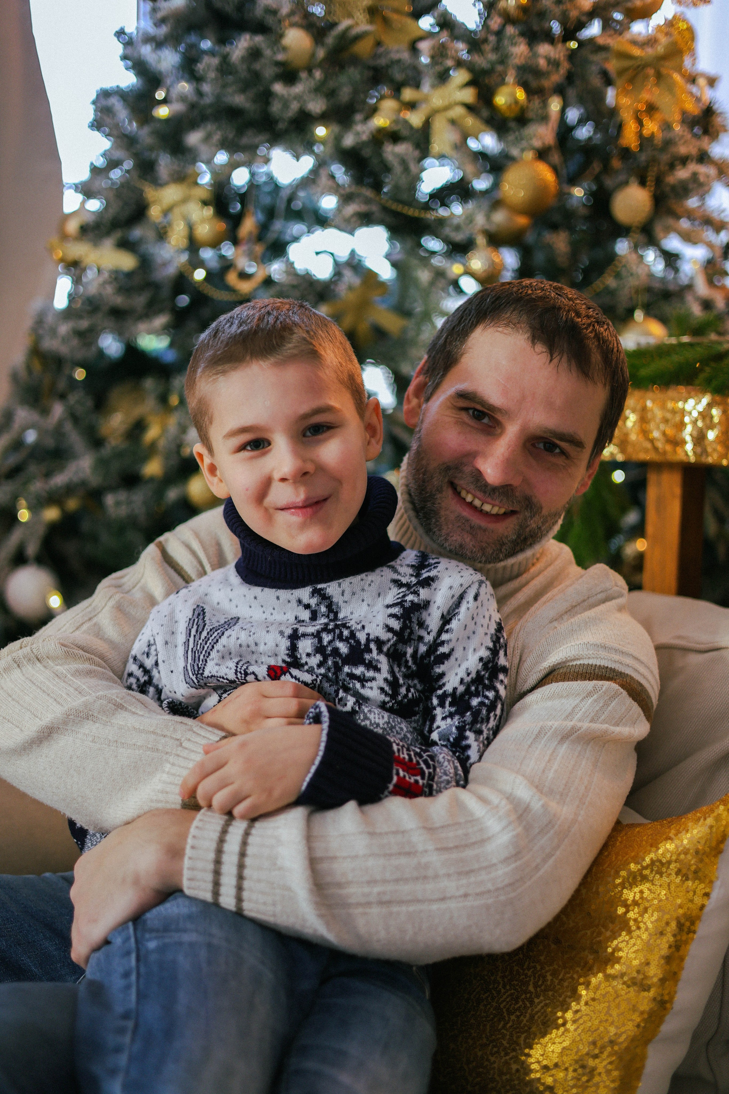 Новогодняя история «Нелля и ее семья». Фотограф в Москве Анастасия Калинина