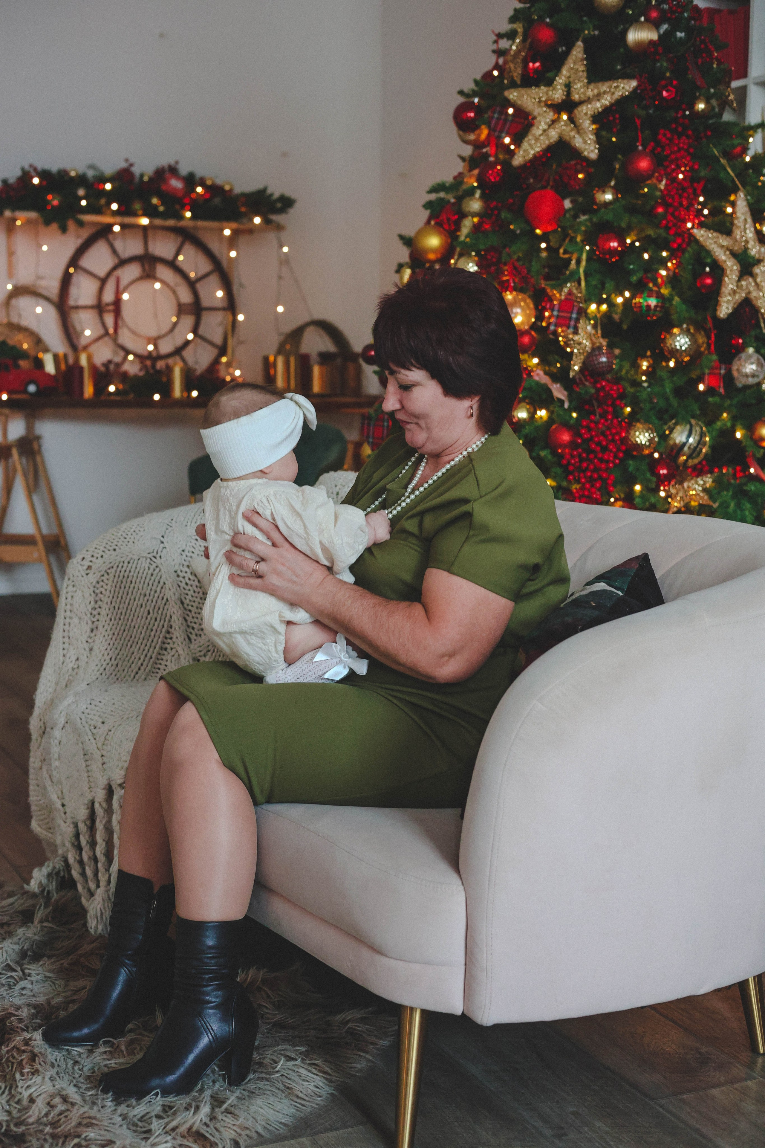 Новогодняя история «Светлана и ее семья». Фотограф в Москве Анастасия Калинина