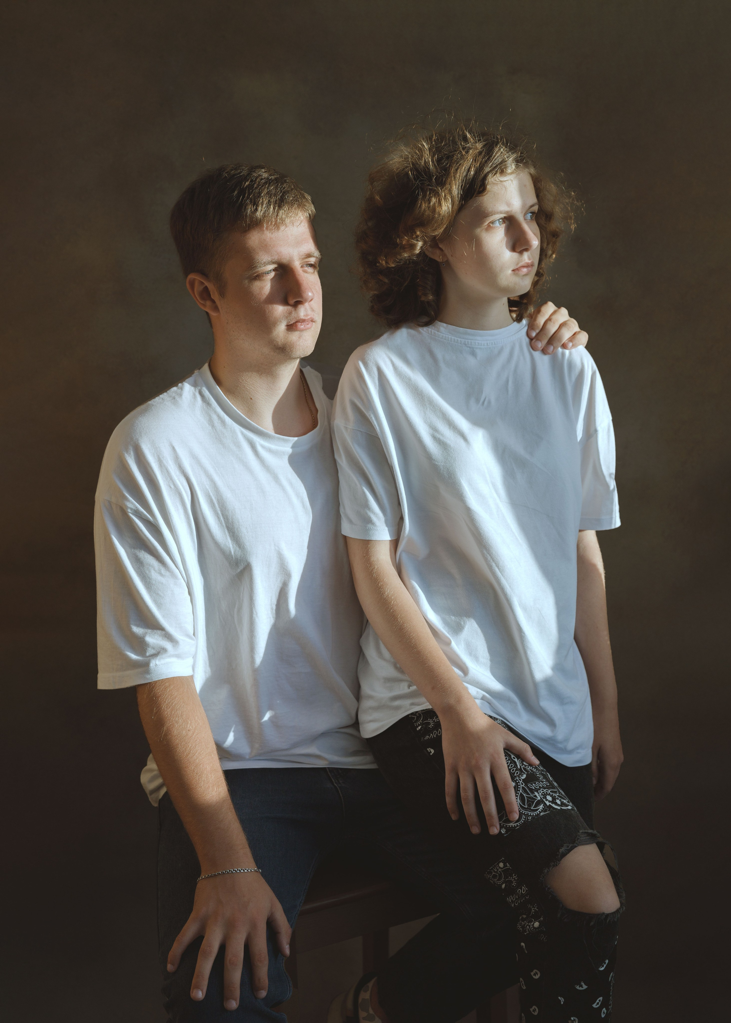 Братья и сестры. Детский фотограф в Сочи Быковская Елена