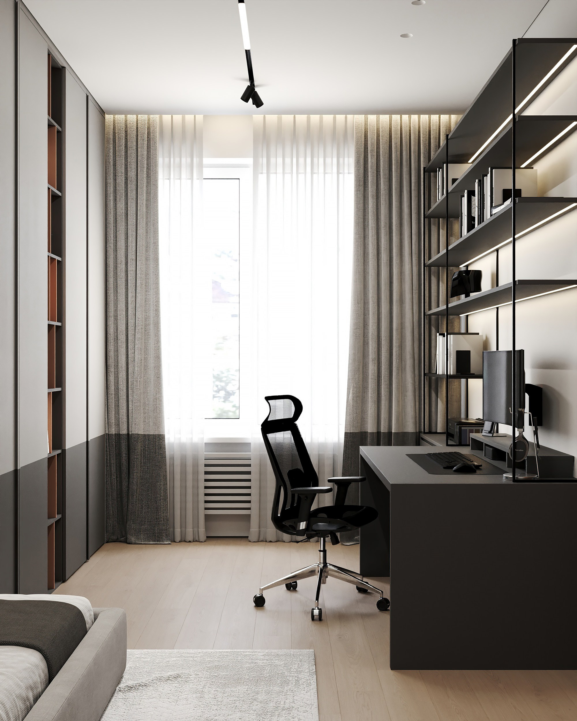 B22_Tretiakova_interiors. 3d визуализатор интерьера Анастасия Лосицкая