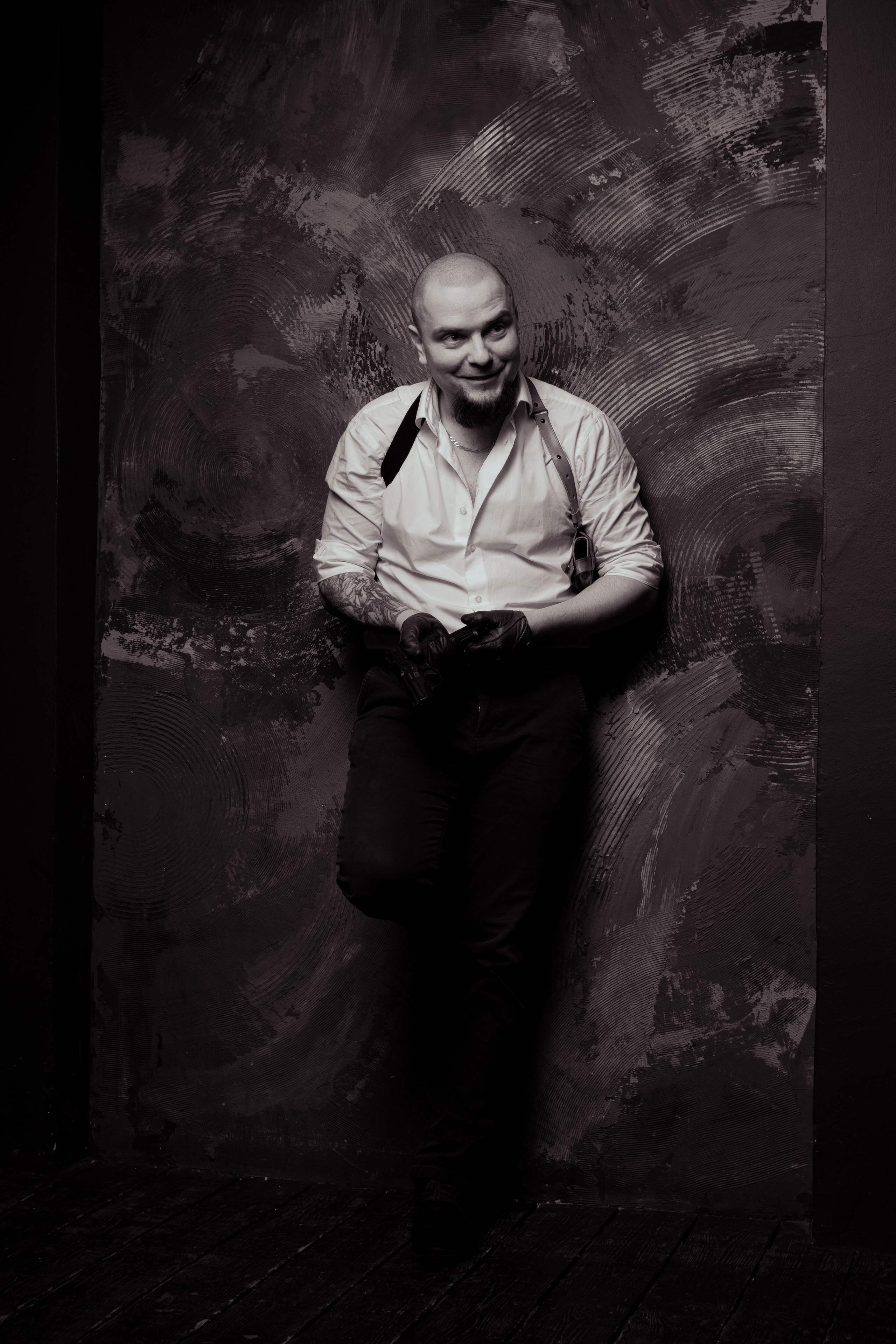 Съемки в студии. Фотограф Сергей Епифанов