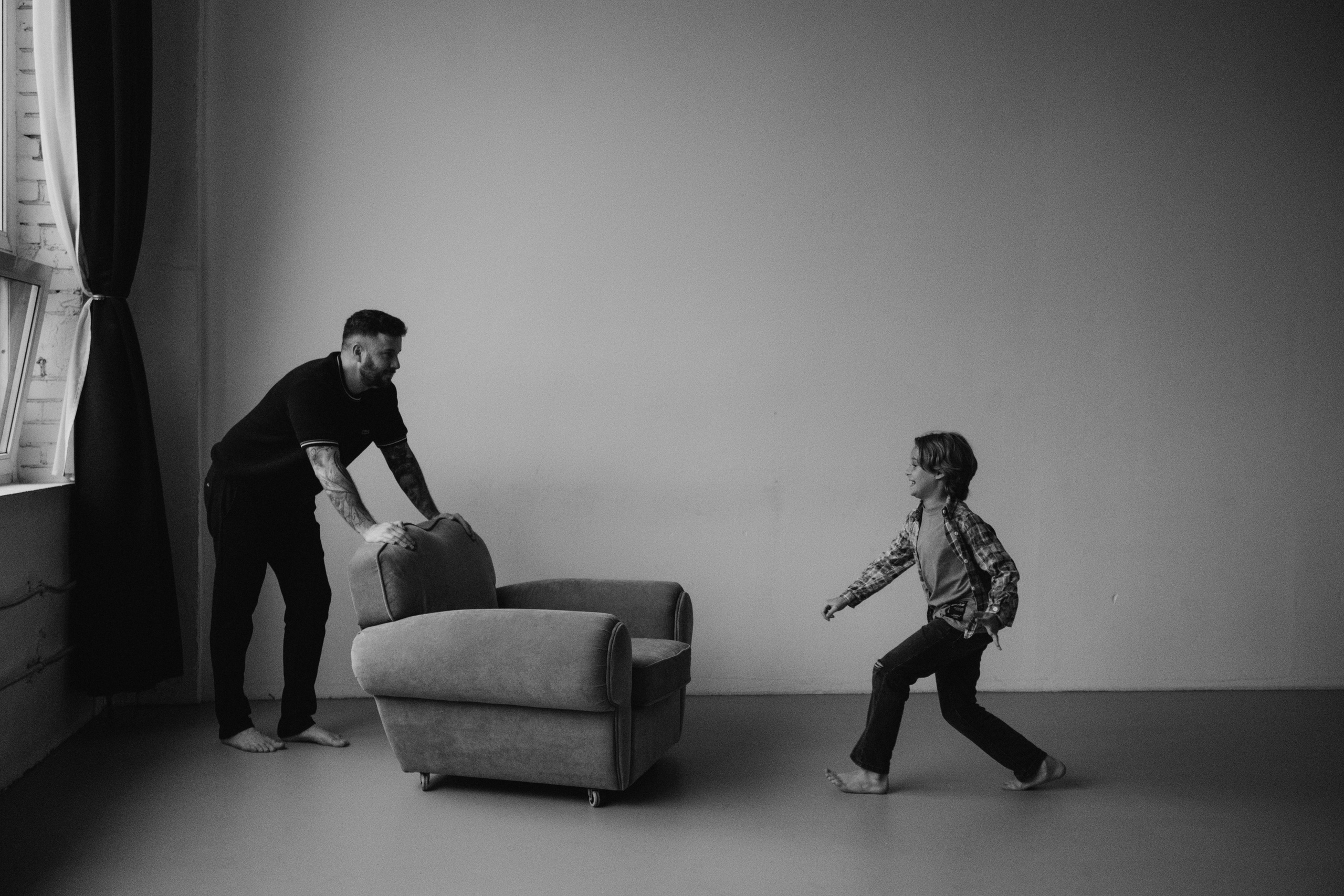 Папа и сын. Семейный фотограф в Санкт-Петербурге Дарья Косянчук