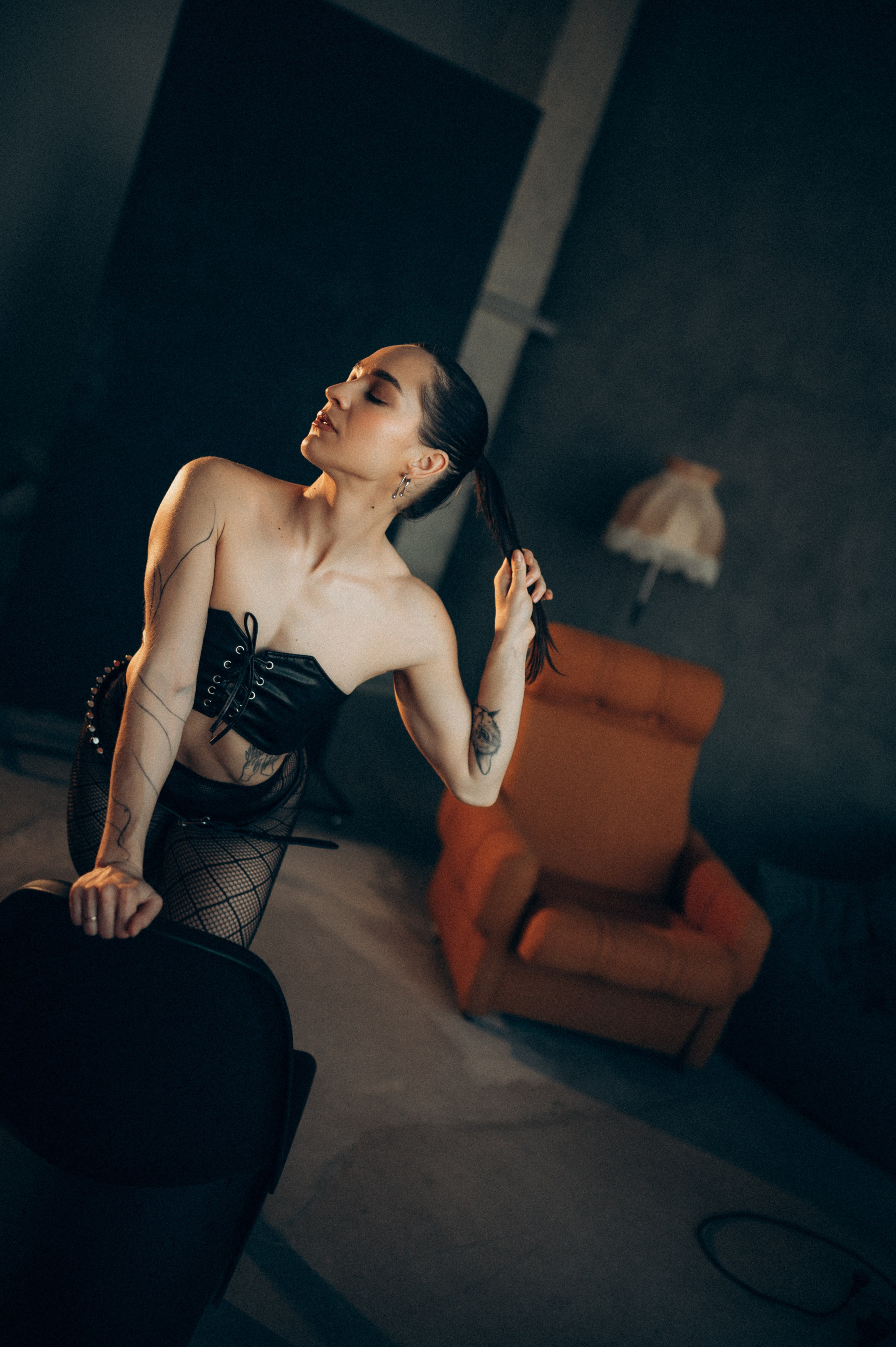 Дерзкая фотосессия в студии. Фотограф Алексин, Тула