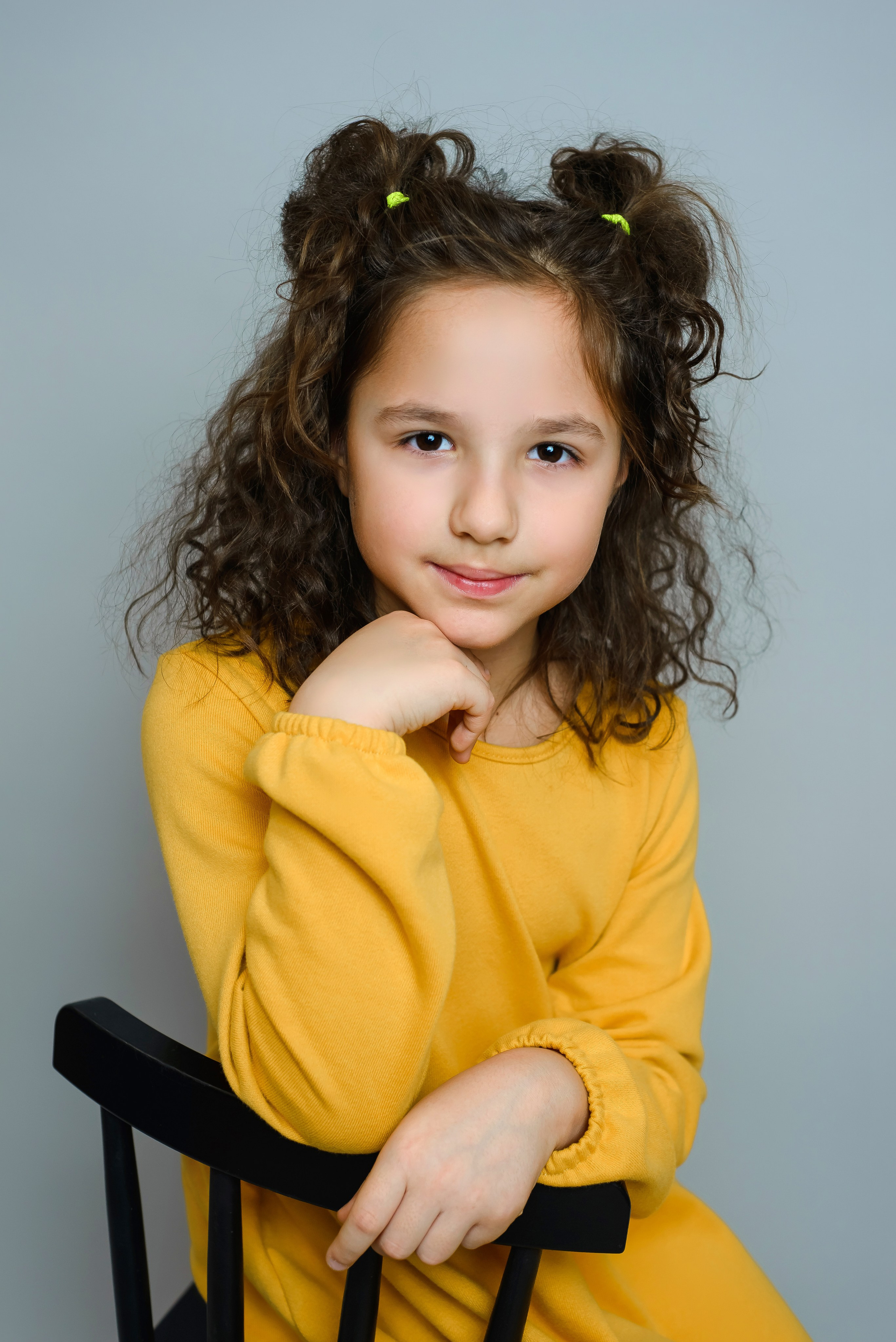 Студийная съемка в саду