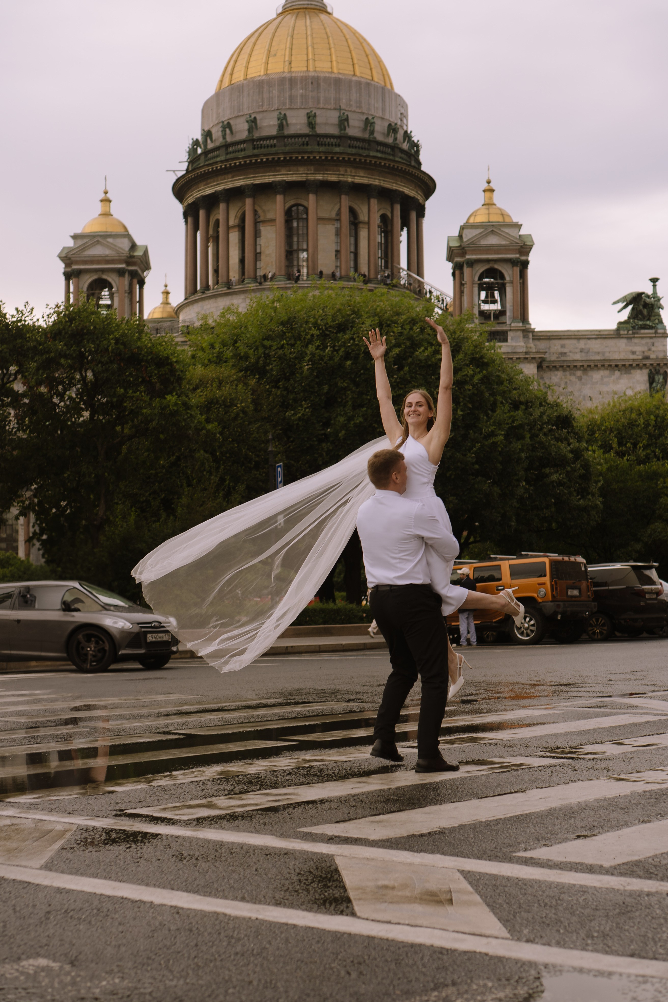 СВАДЕБНАЯ СЬЕМКА С ИСАКИЕВСКИМ СОБОРОМ, АСТОРИЯ И ЗАКОНОДАТЕЛЬНОЕ СОБРАНИЕ. Профессиональный фотограф, Санкт-Петербург — Виктория Богомолова