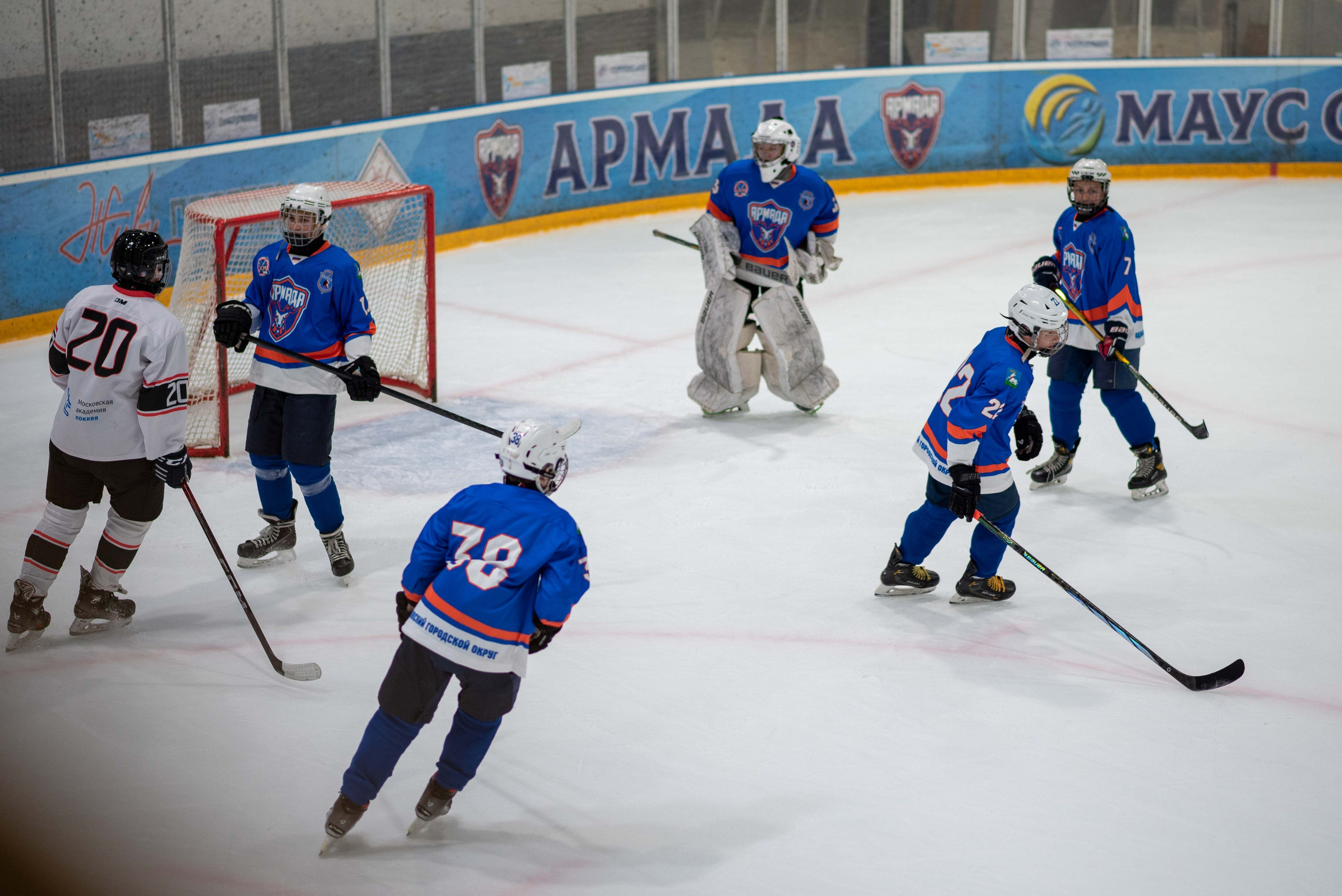 Хоккей. Фотограф Стеценко Наталия. Одинцово, Москва, Московская область