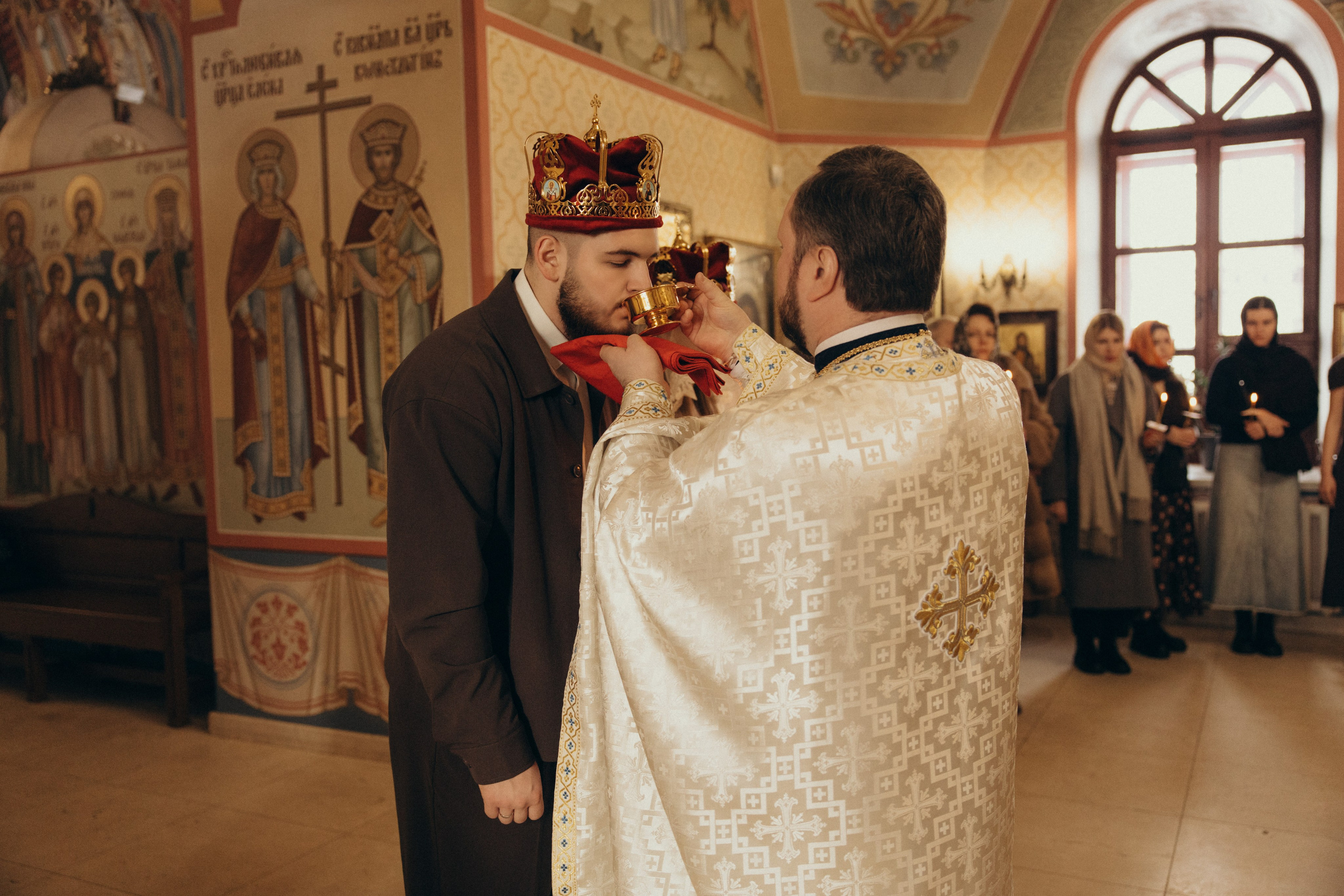 Таинство Венчания Андрея и Ксении. Фотограф Сотникова Вероника