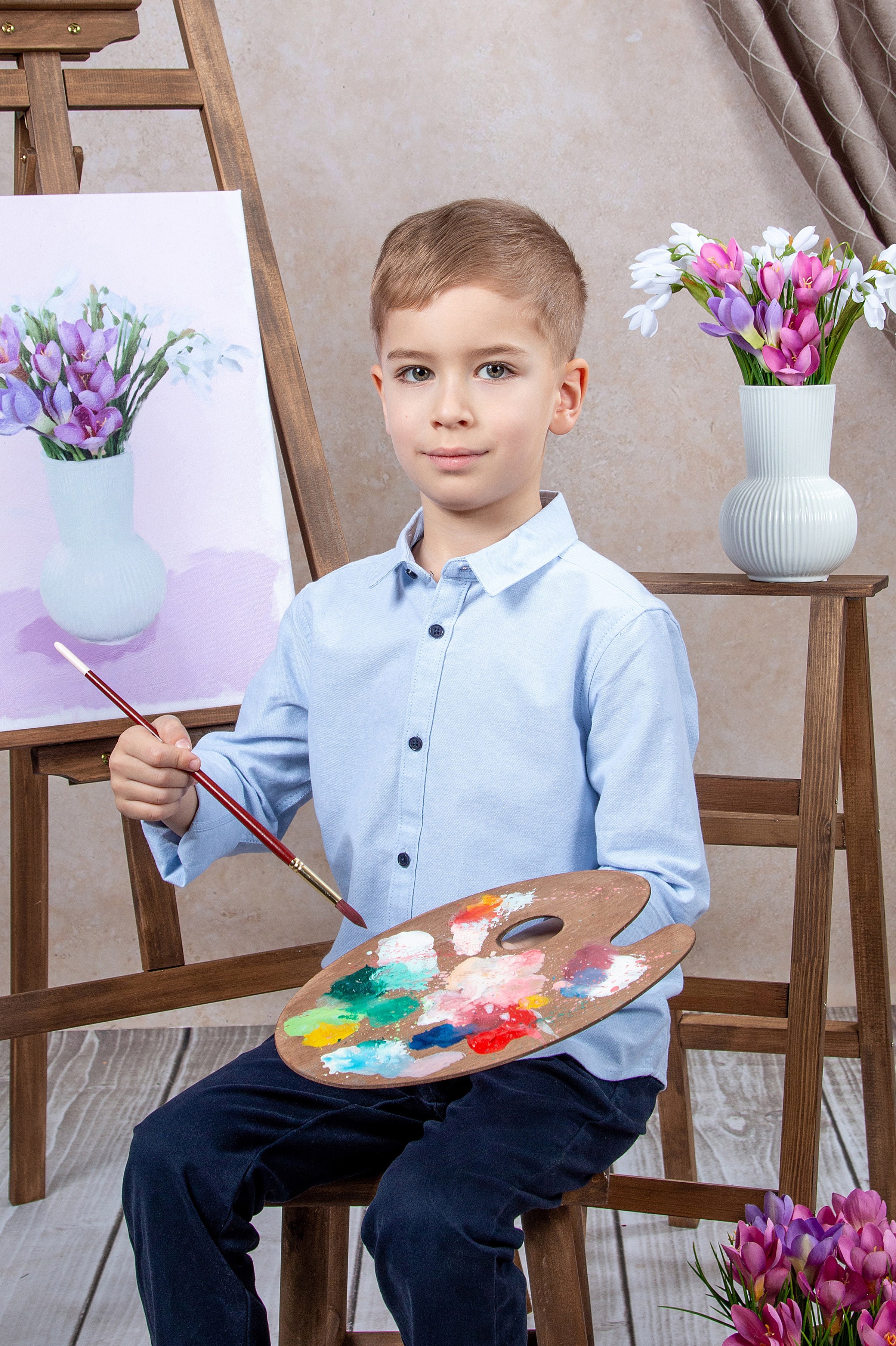 Портреты галерея дс. Три Жирафа