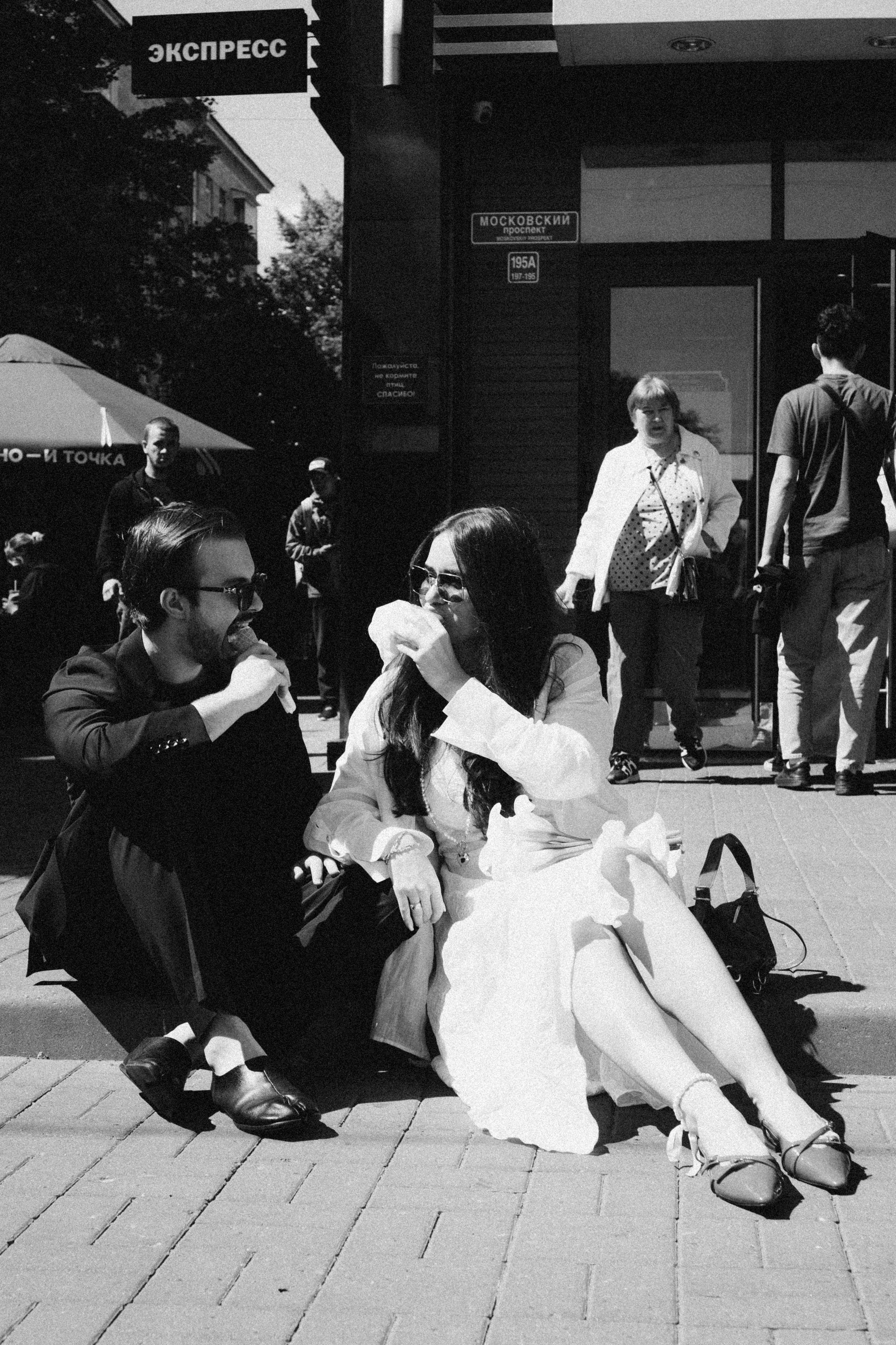 СВАДЕБНАЯ СЬЕМКА В ПАРКЕ ПОБЕДЫ И ПРОГУЛКА ПО МОСКОВСКОМУ ПРОСПЕКТУ. Профессиональный фотограф, Санкт-Петербург — Виктория Богомолова