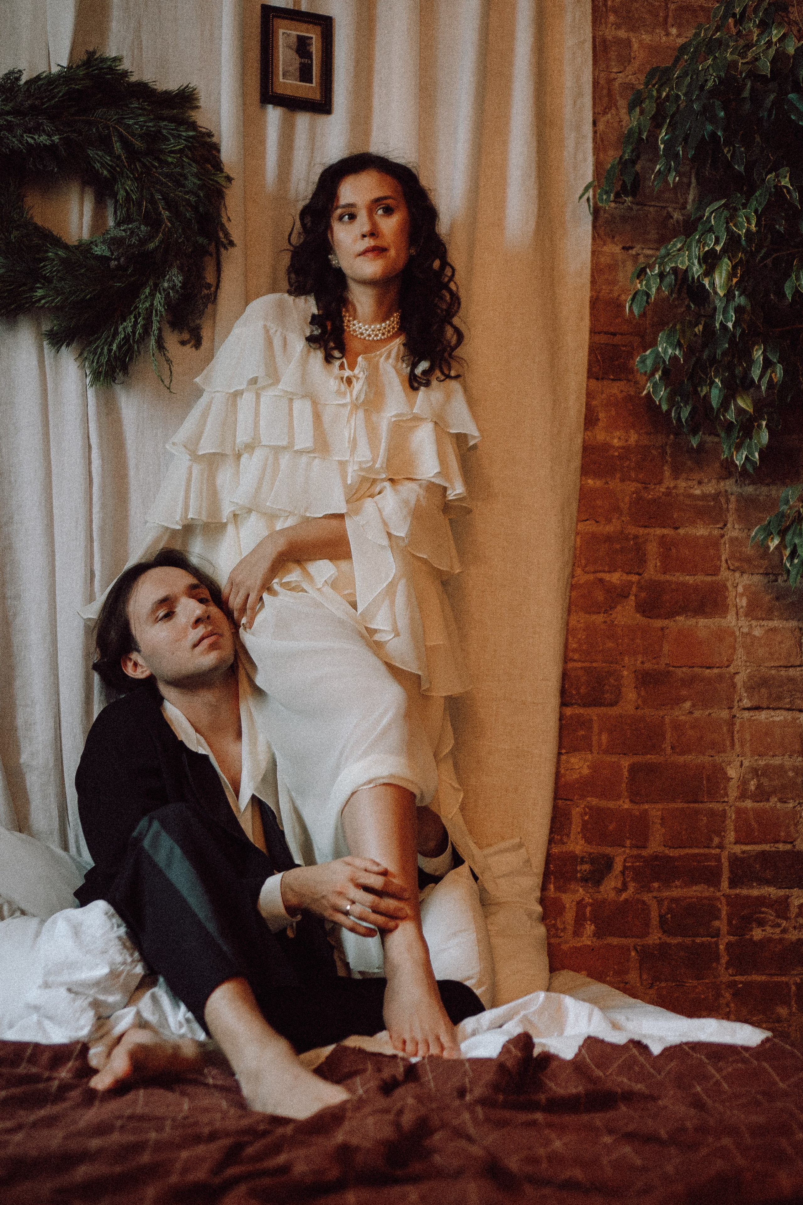 УТРО ЖЕНИХА И НЕВЕСТЫ В ФОТОСТУДИИ И ОСНОВНАЯ ФОТОСЕСИСИЯ ЗИМОЙ. Профессиональный фотограф, Санкт-Петербург — Виктория Богомолова