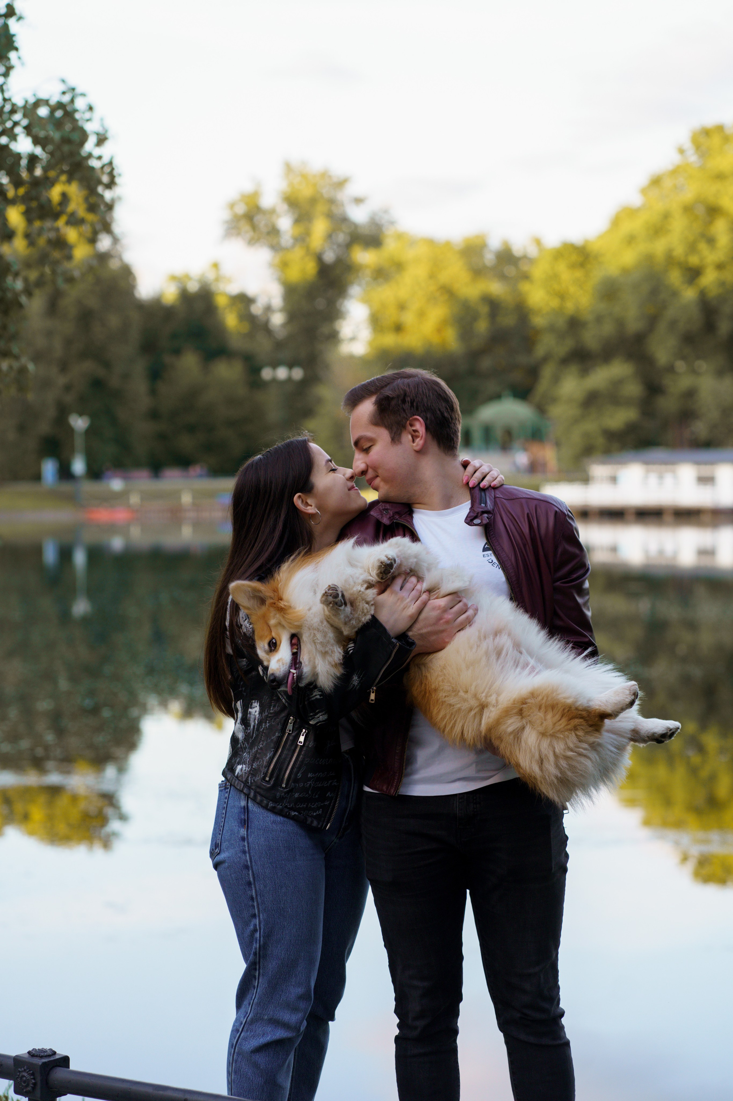 Катя, Арсений и Пух. Свадебный фотограф в Москве Анна Полушина