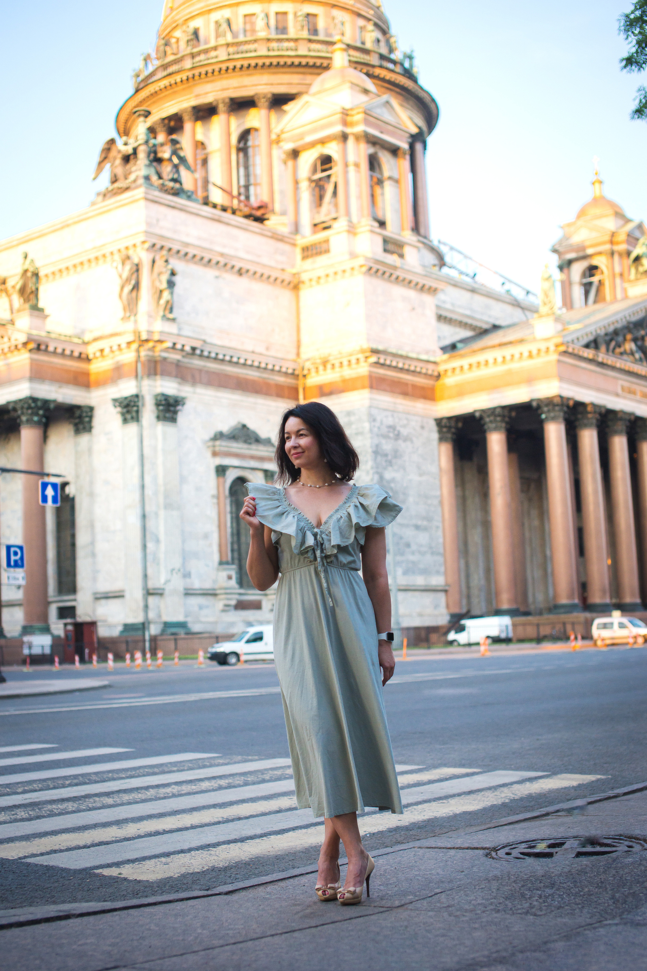Женский портрет (уличная съемка). Женский и семейный фотограф в Санкт-Петербурге Катя Захарова
