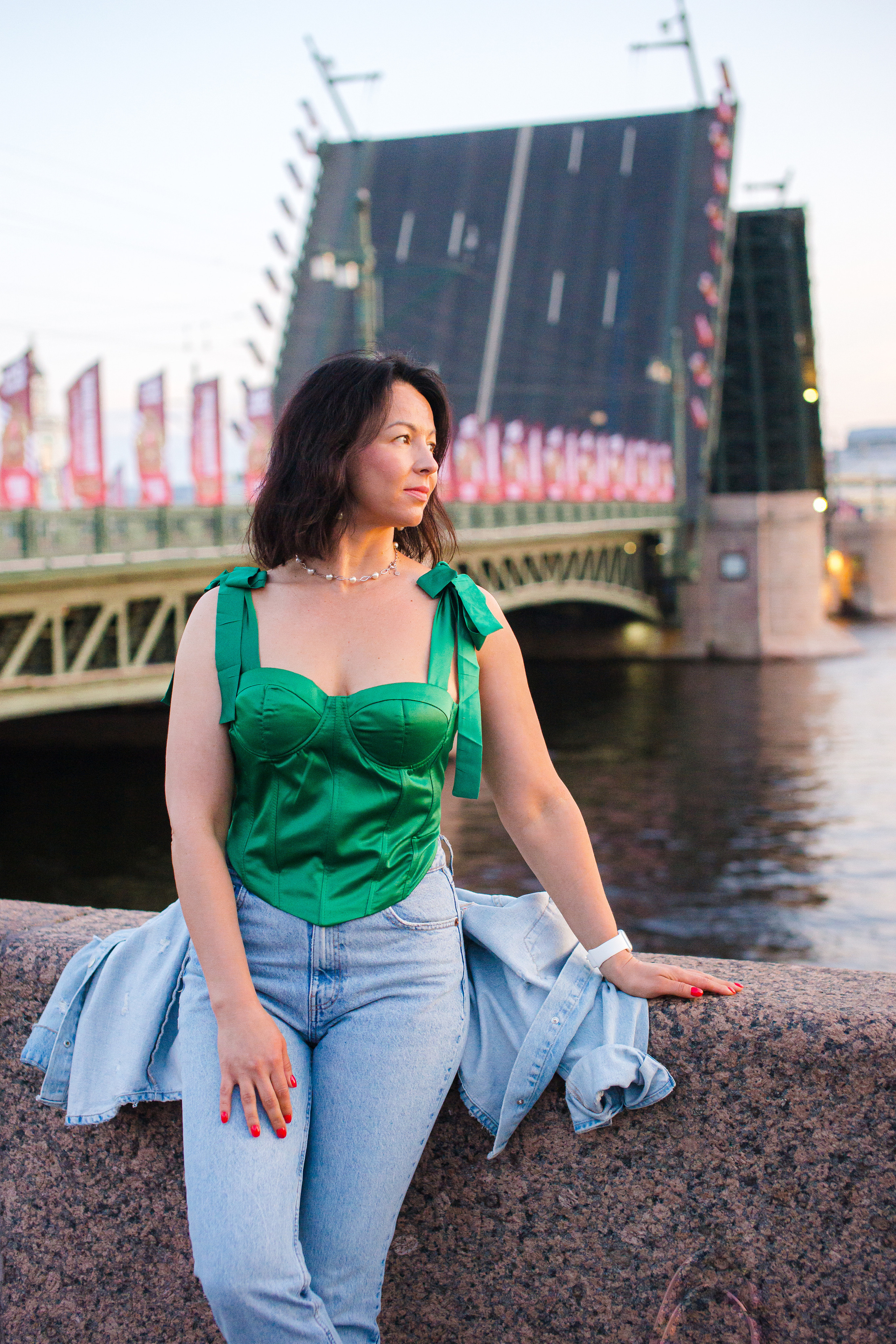 Женский портрет (уличная съемка). Женский и семейный фотограф в Санкт-Петербурге Катя Захарова