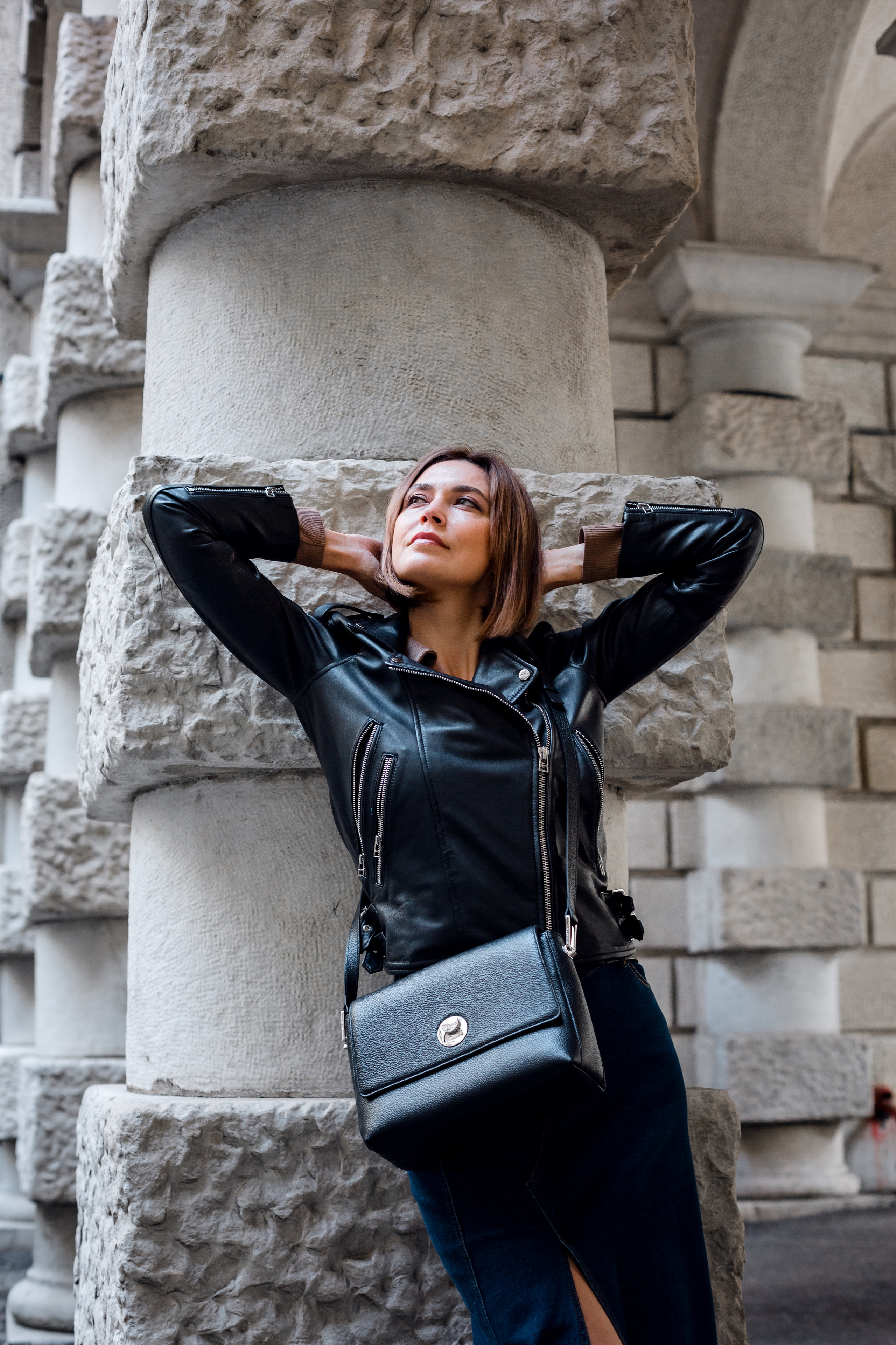 Женский портрет (уличная съемка). Женский и семейный фотограф в Санкт-Петербурге Катя Захарова