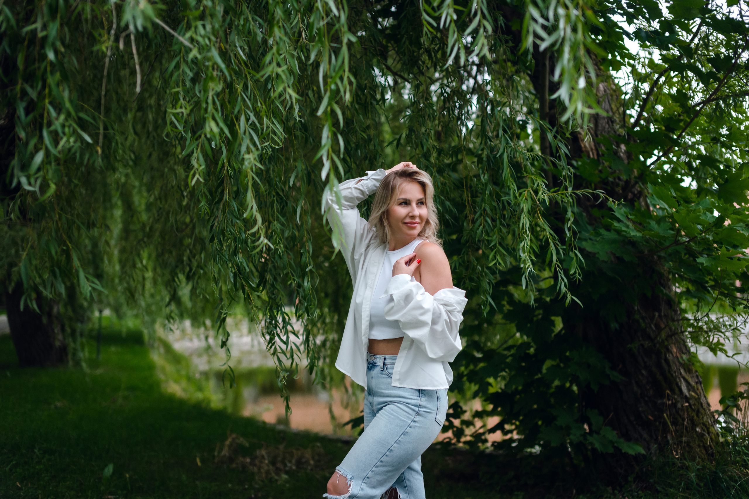 Женский портрет (уличная съемка). Женский и семейный фотограф в Санкт-Петербурге Катя Захарова