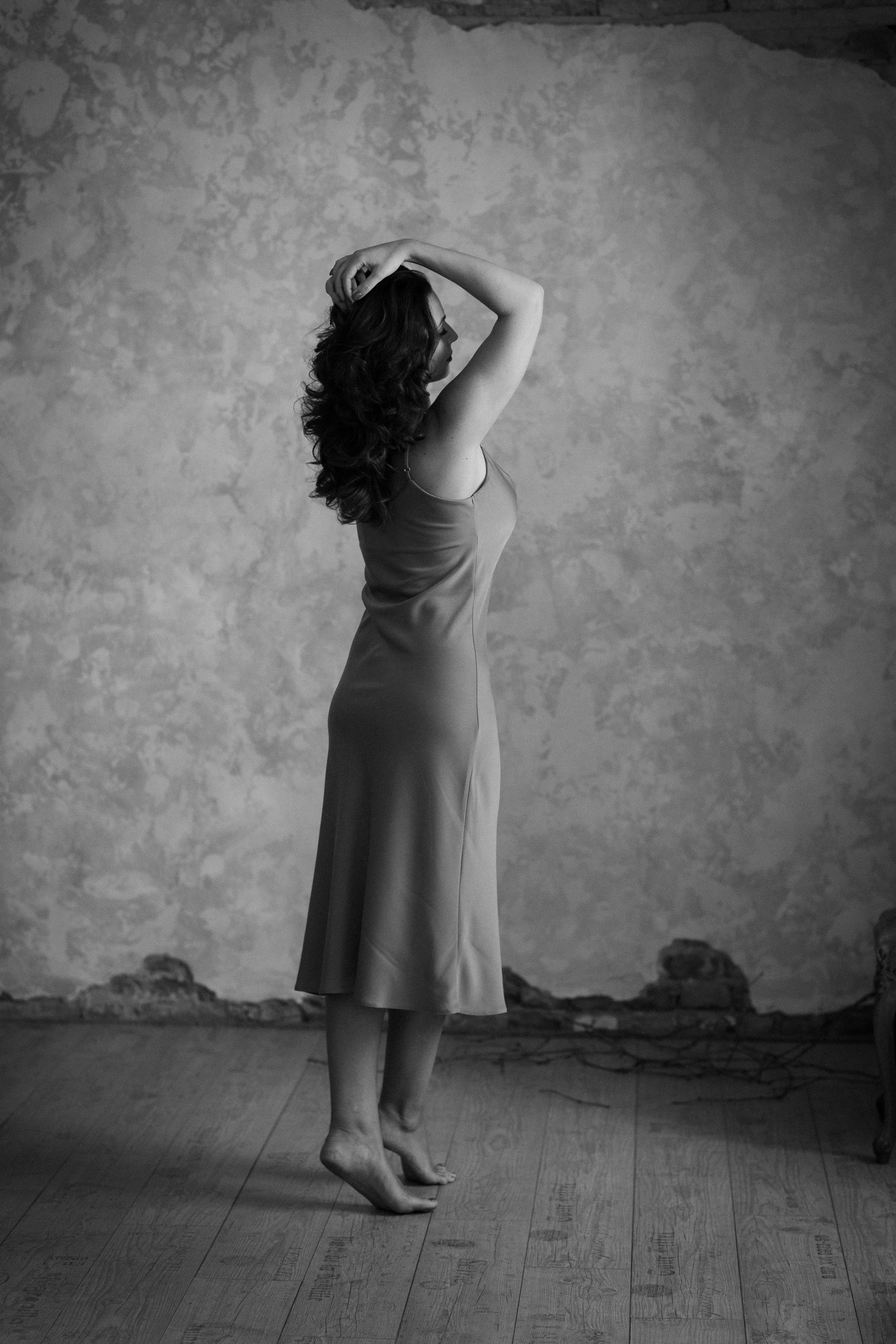 Женский портрет в студии. Женский и семейный фотограф в Санкт-Петербурге Катя Захарова