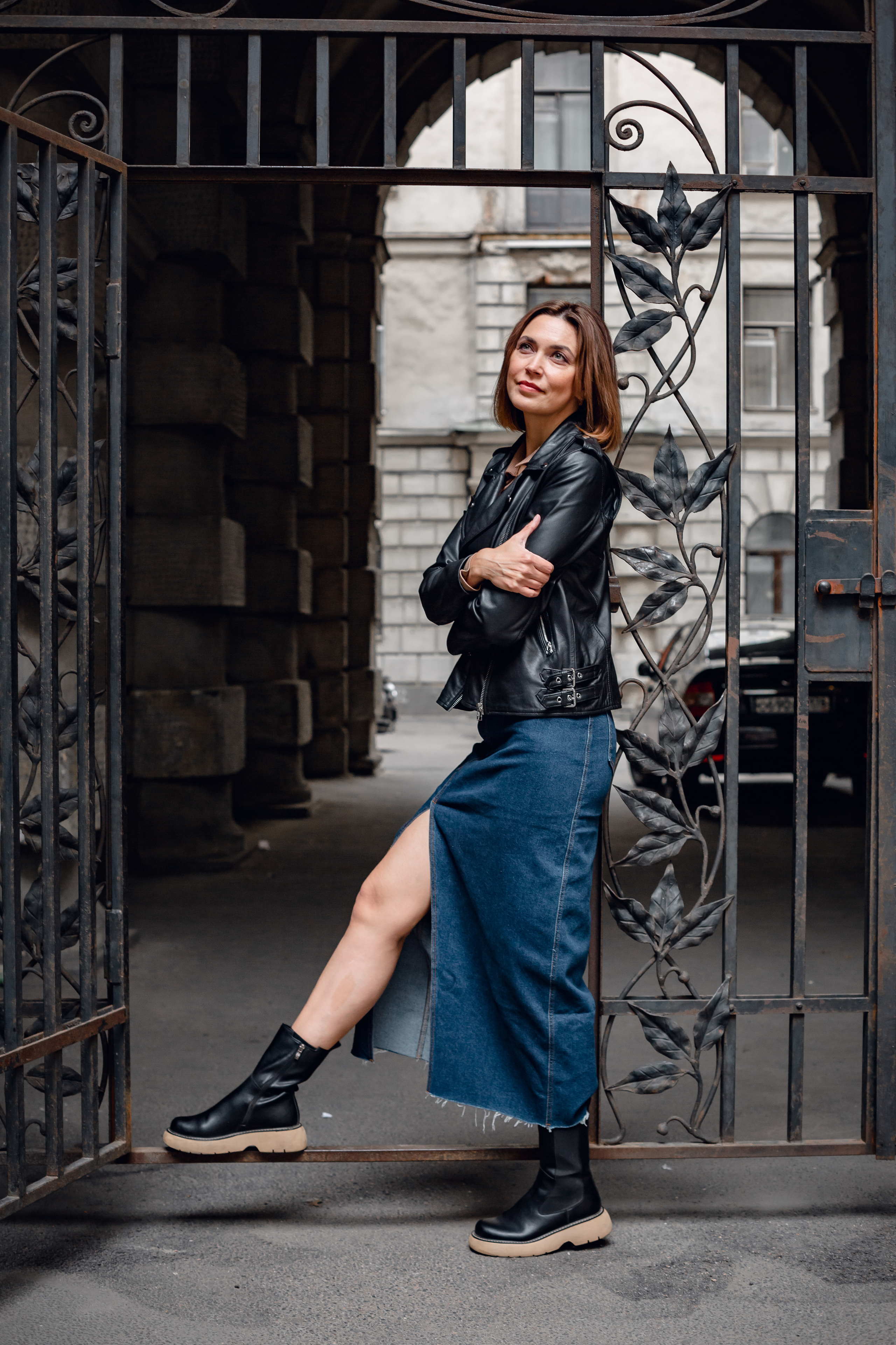 Женский портрет (уличная съемка). Женский и семейный фотограф в Санкт-Петербурге Катя Захарова