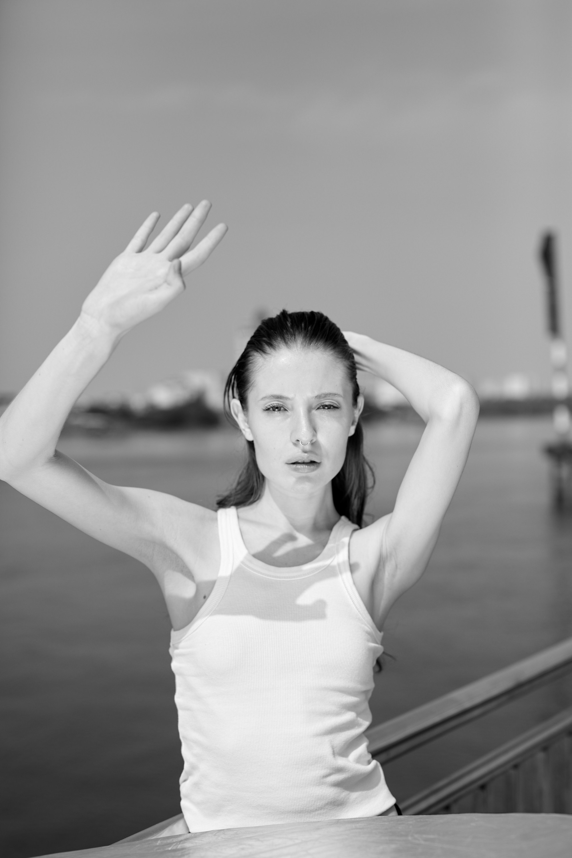 Model tests. Portrait and business photographer in Moscow Andrey Nikolsky