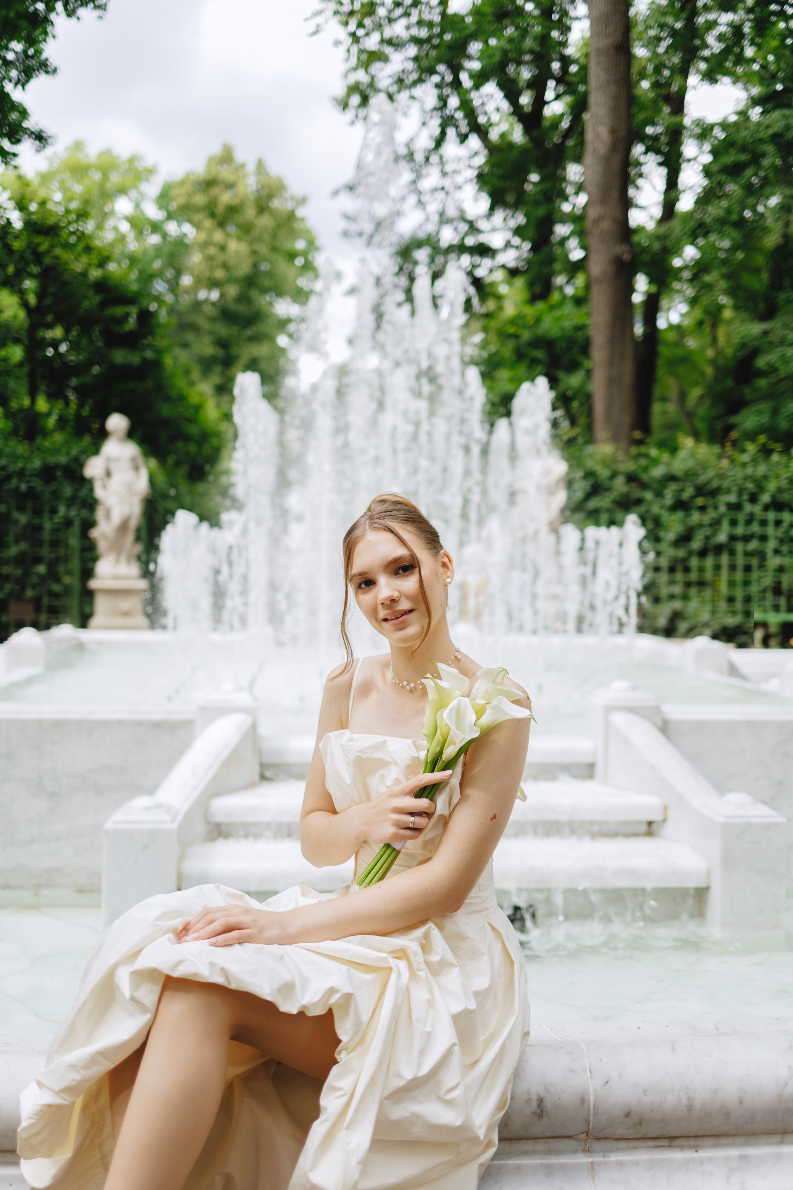 Артем Варвара, Летний сад. Боженова Елена фотограф Санкт-Петербург