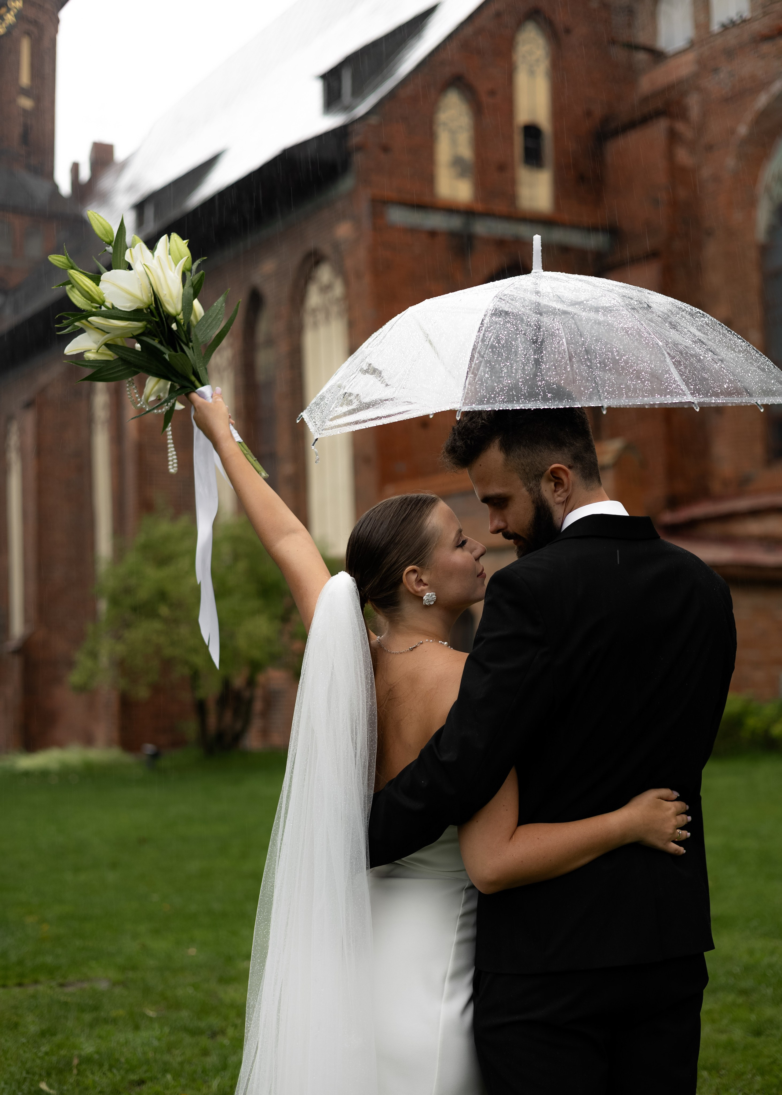 Свадьба Татьяна & Алексей | под дождем на острове Канта. Фотограф в Калининграде Сокирко Светлана