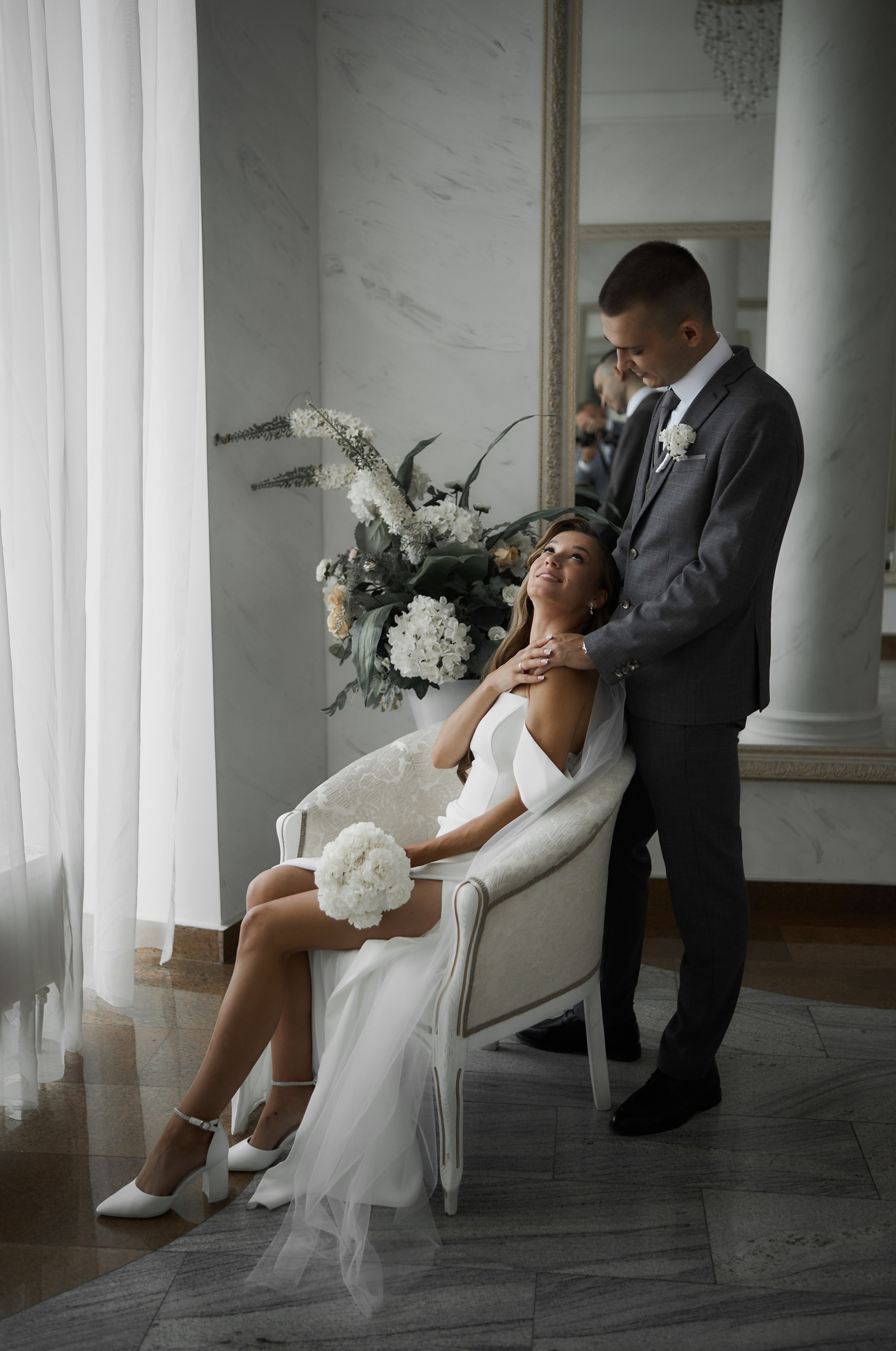 Свадебная фотосессия в Платоновском парке Тула. Свадебный фотограф в Туле Никита Беляев