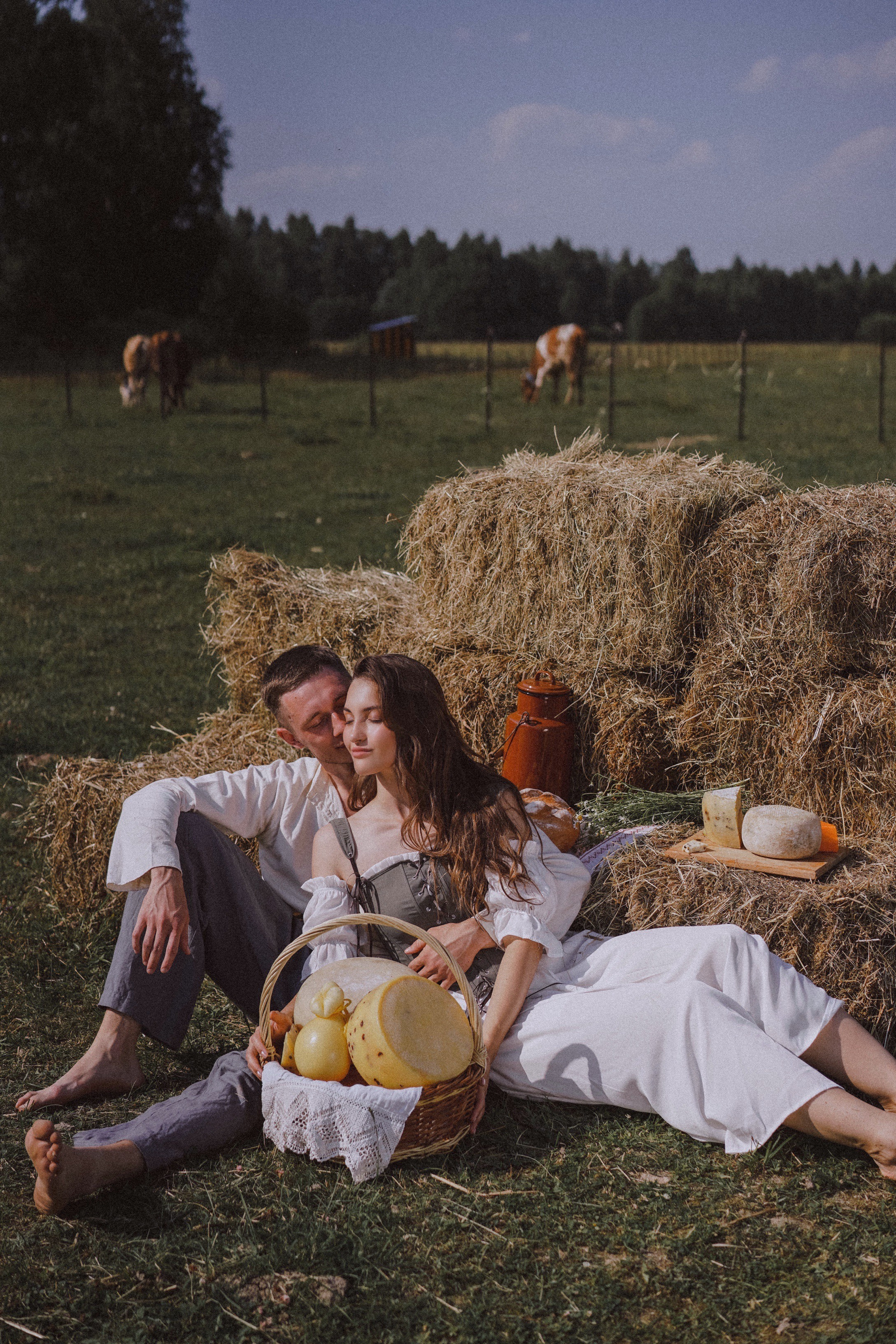 Аня, Артем и Кристина на ферме. Свадебный и семейный фотограф Ястребова Маргарита