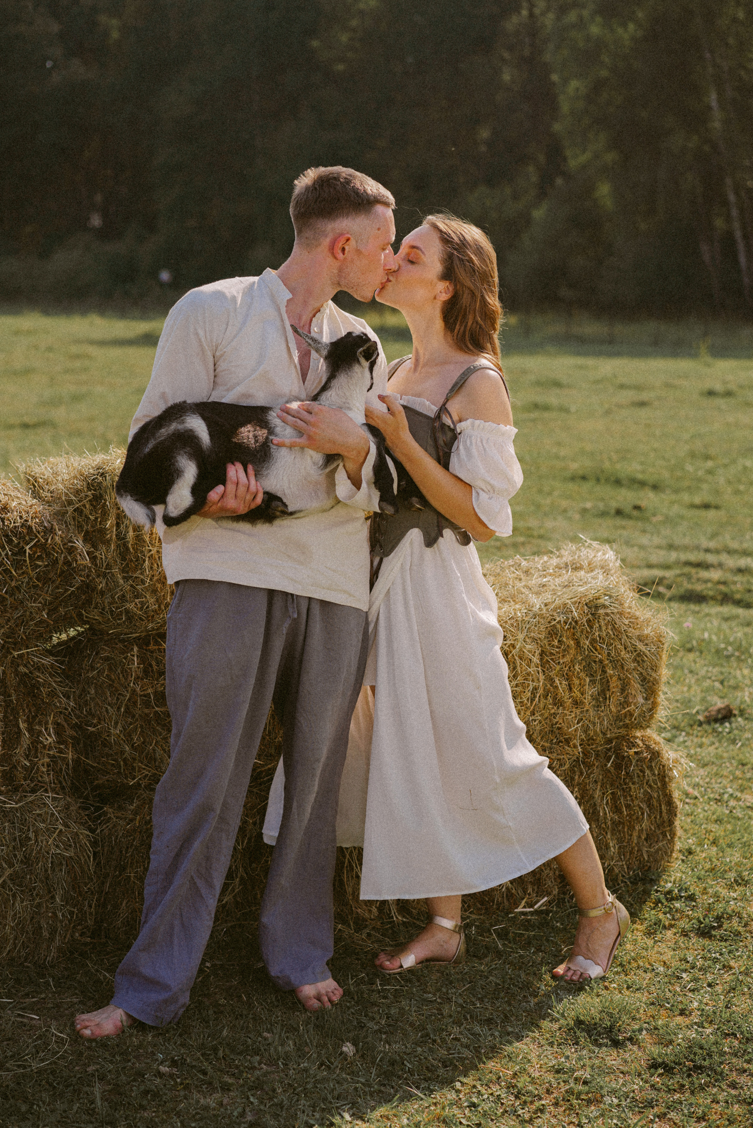 Аня, Артем и Кристина на ферме. Свадебный и семейный фотограф Ястребова Маргарита