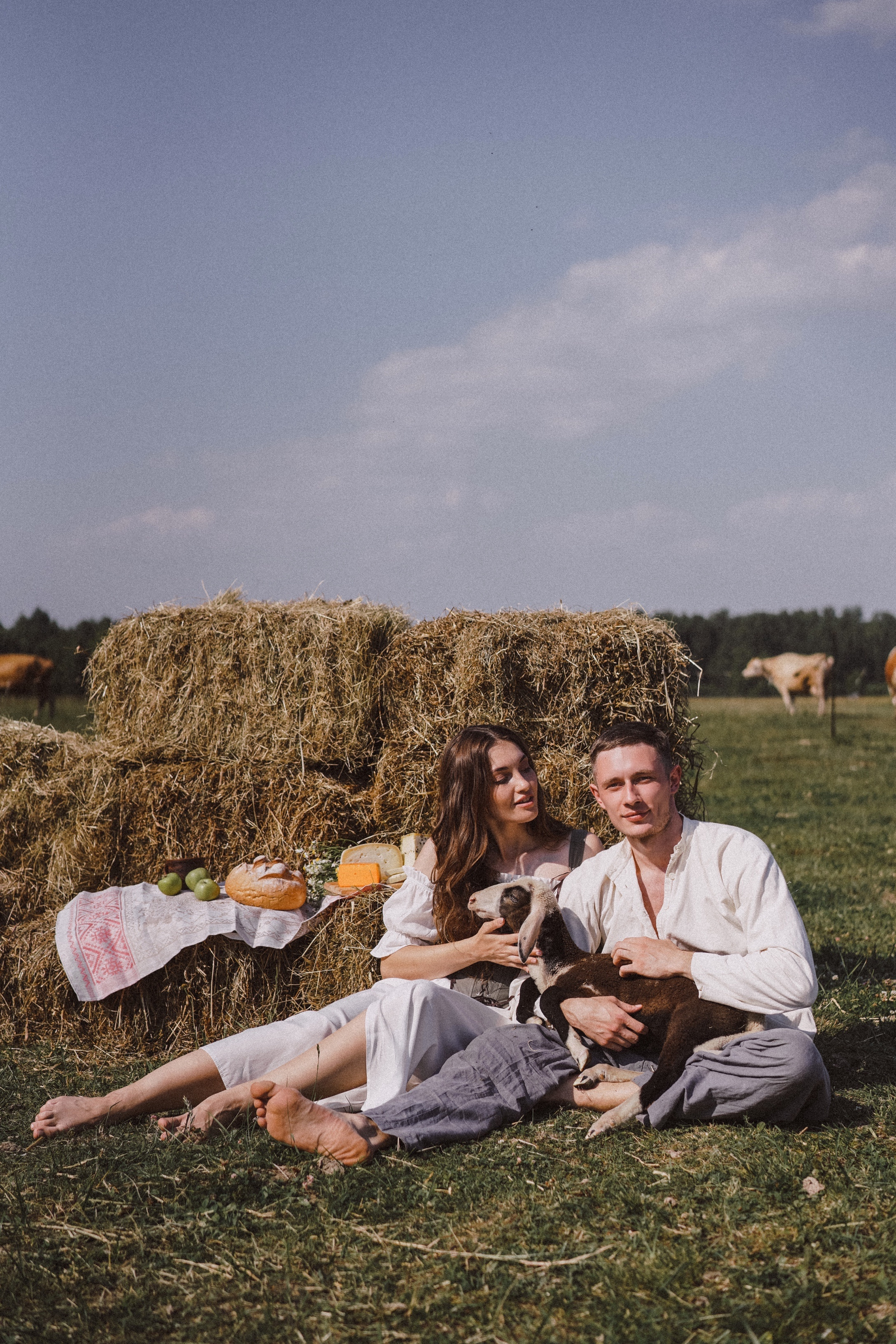 Аня, Артем и Кристина на ферме. Свадебный и семейный фотограф Ястребова Маргарита