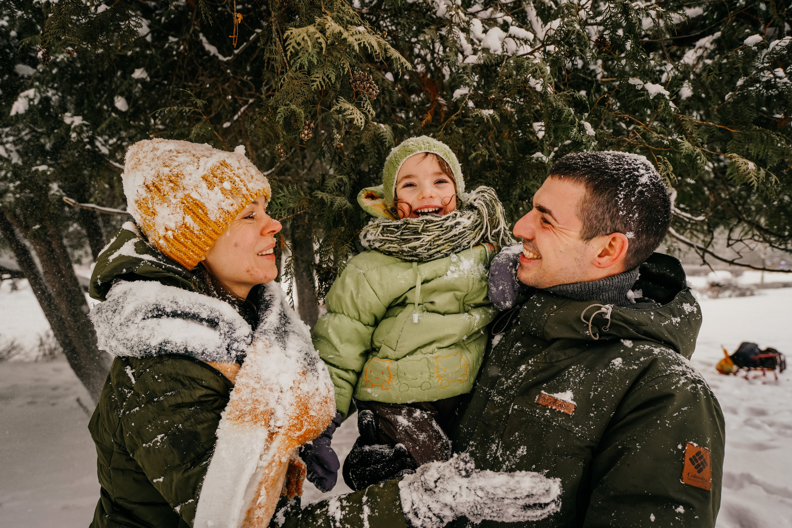 Дело было зимой. Свадебный и семейный фотограф Ястребова Маргарита