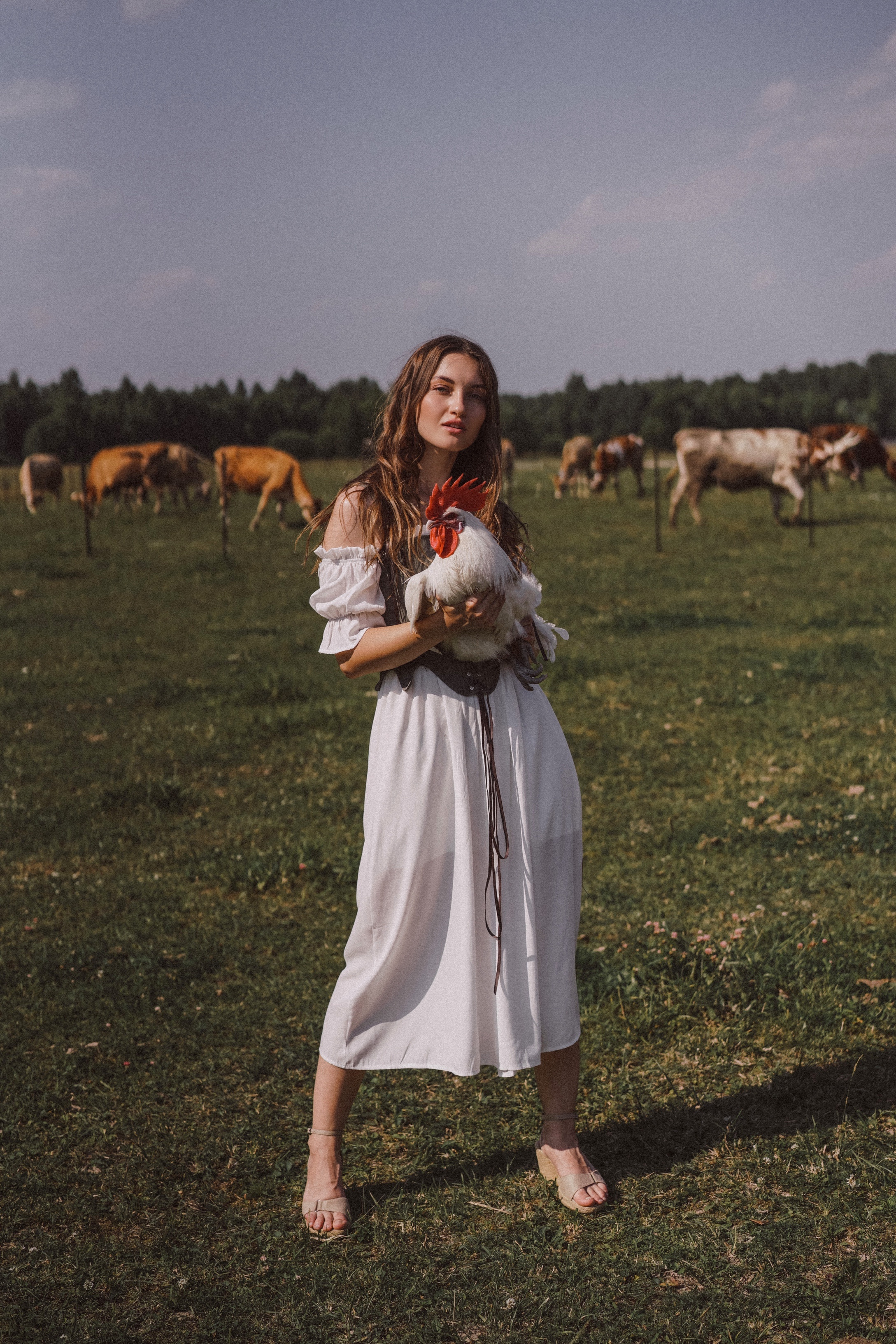 Аня, Артем и Кристина на ферме. Свадебный и семейный фотограф Ястребова Маргарита