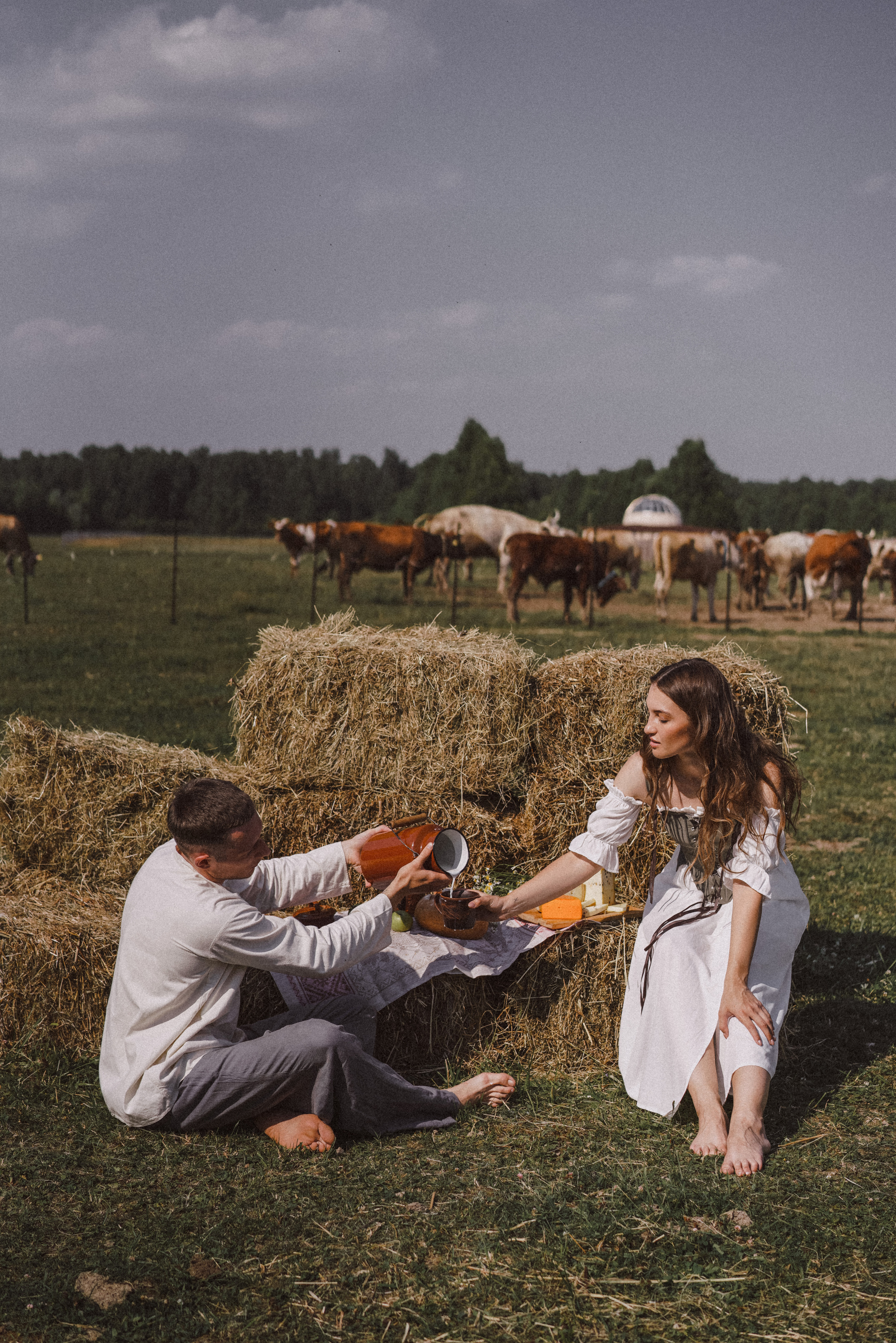 Аня, Артем и Кристина на ферме. Свадебный и семейный фотограф Ястребова Маргарита