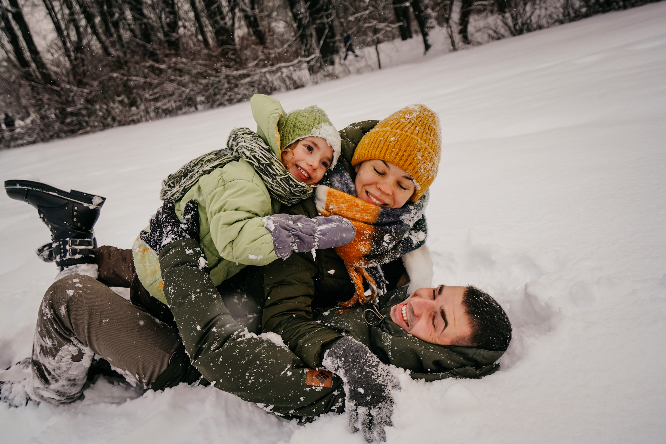 Дело было зимой. Свадебный и семейный фотограф Ястребова Маргарита