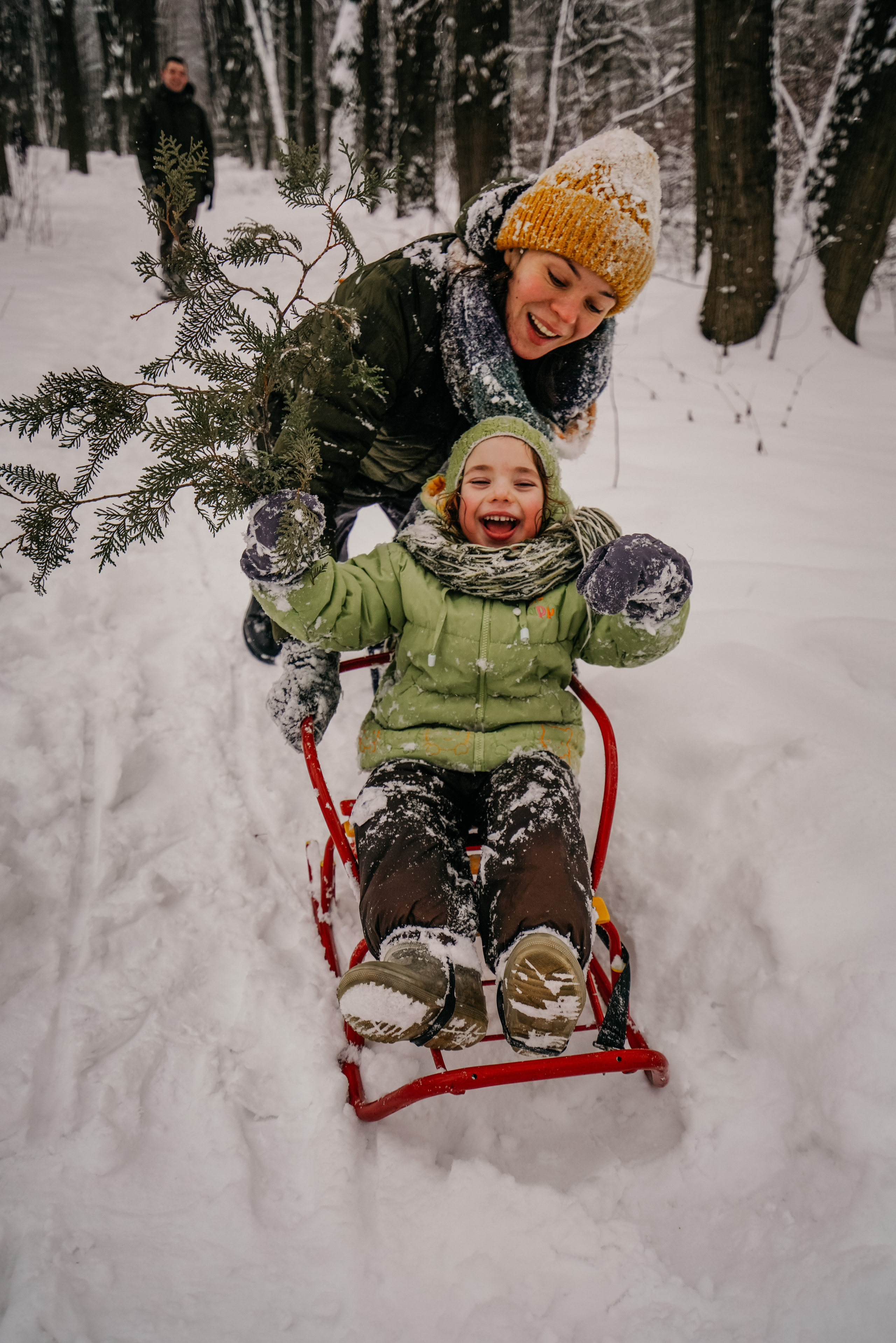 Дело было зимой. Свадебный и семейный фотограф Ястребова Маргарита