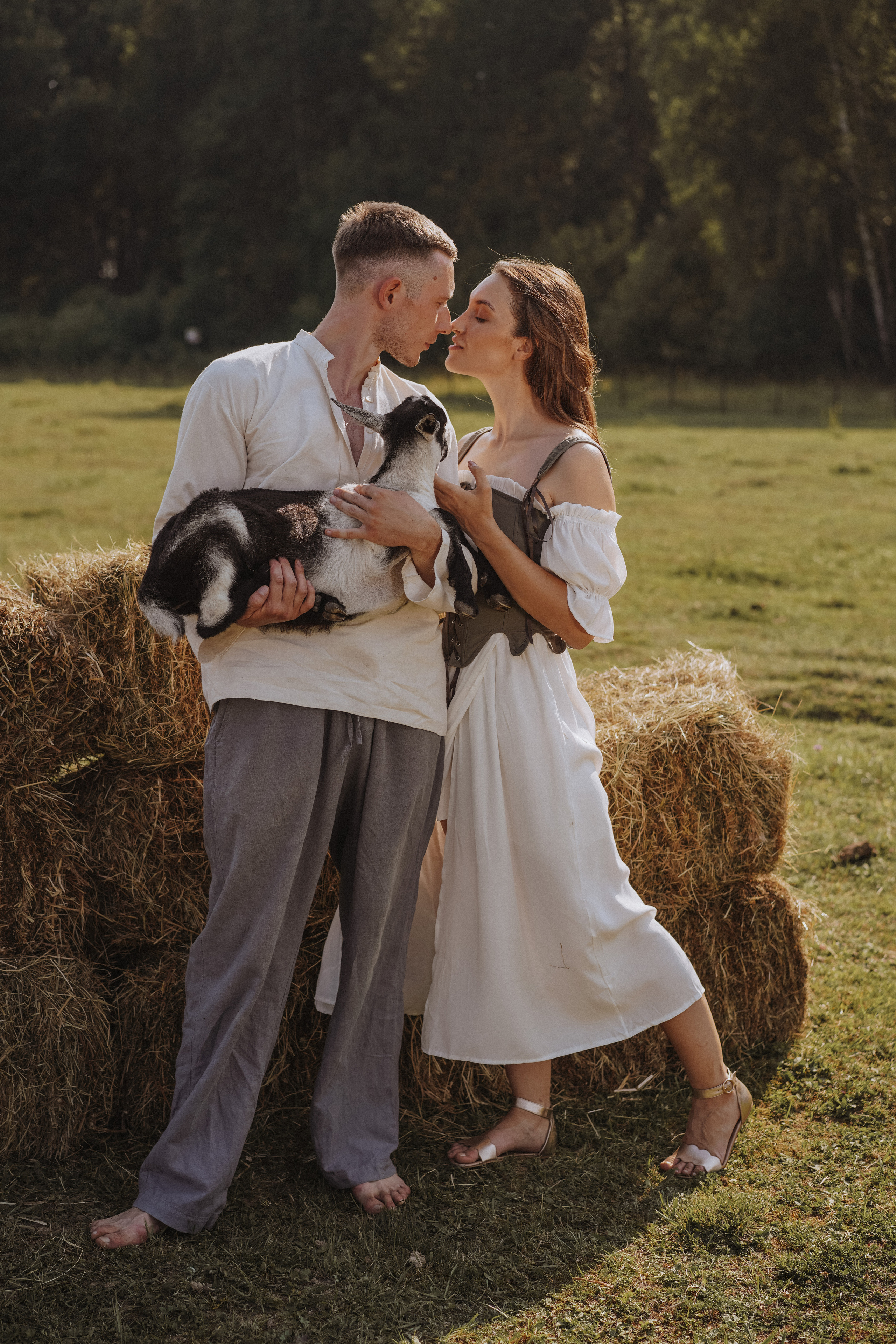 Аня, Артем и Кристина на ферме. Свадебный и семейный фотограф Ястребова Маргарита