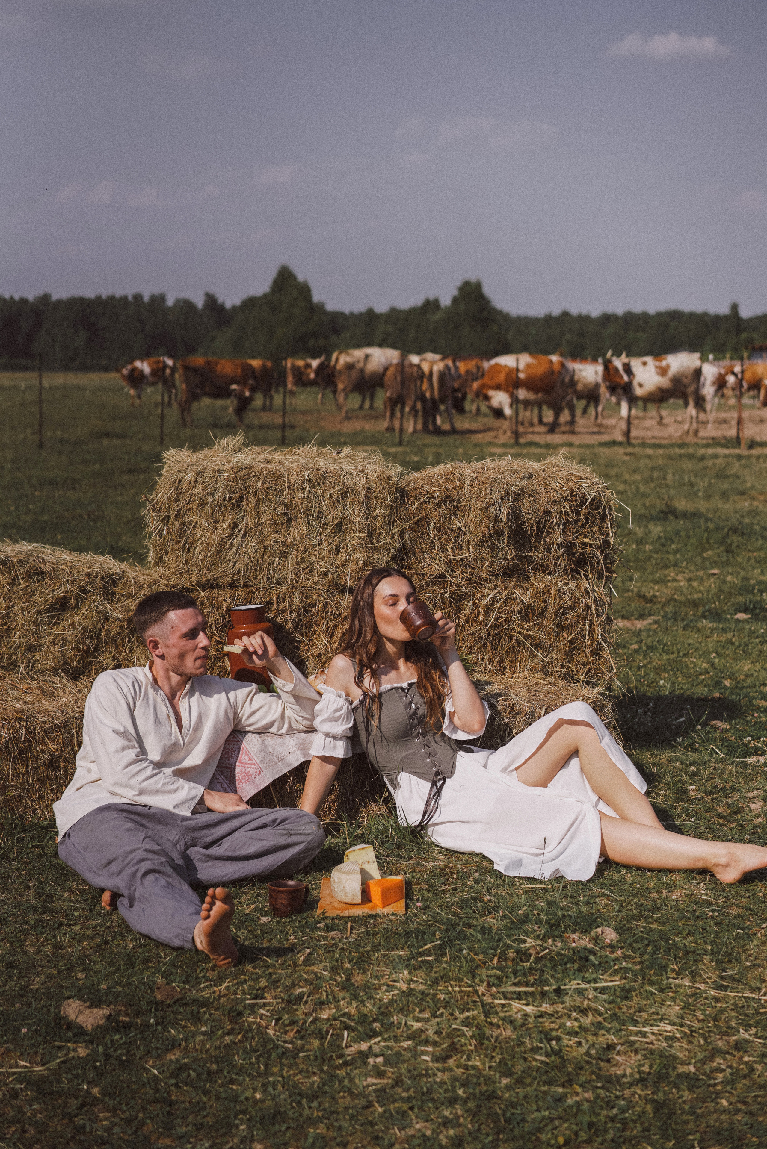 Аня, Артем и Кристина на ферме. Свадебный и семейный фотограф Ястребова Маргарита