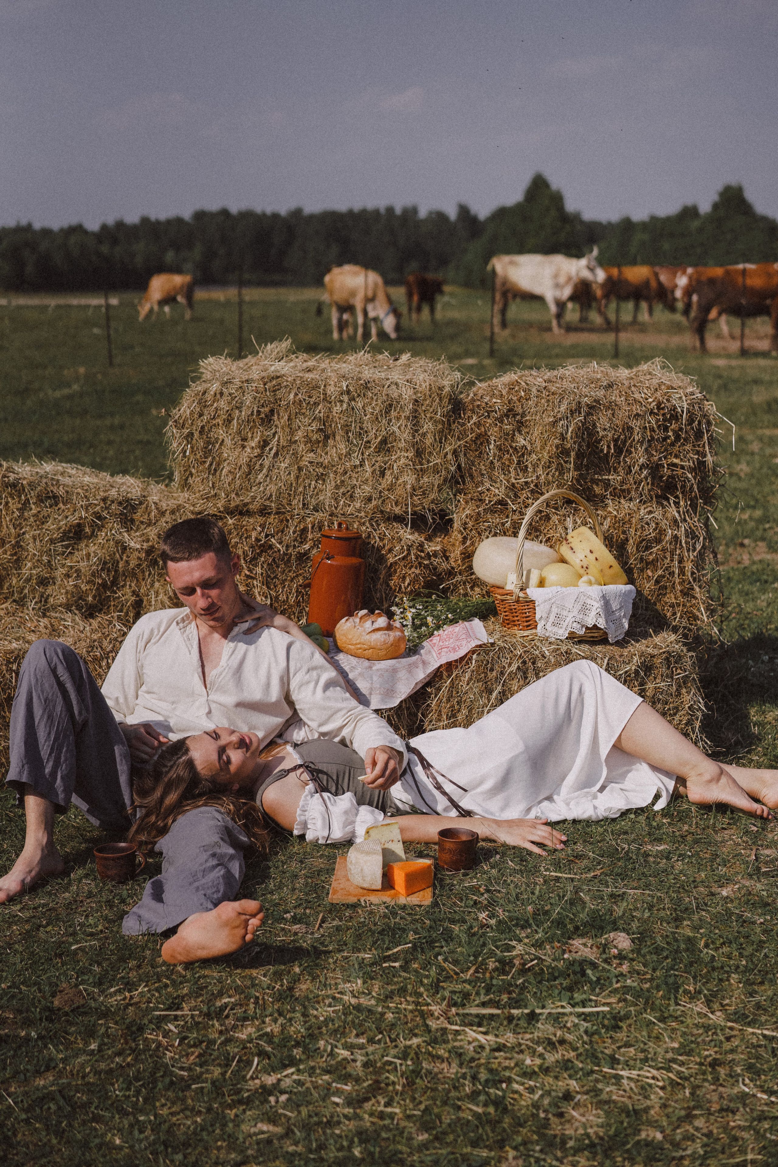 Аня, Артем и Кристина на ферме. Свадебный и семейный фотограф Ястребова Маргарита