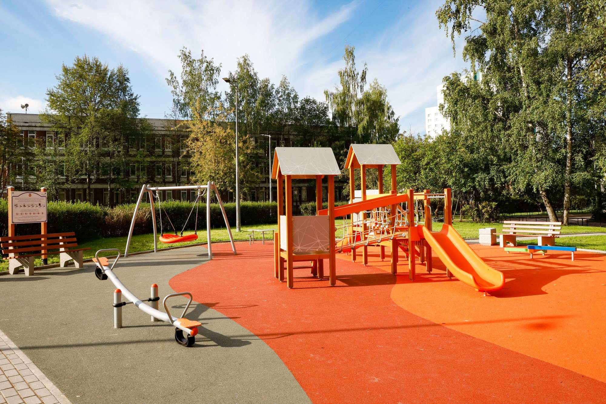 Благоустройство в МО «Озеро Долгое». Фотограф Дарья Попова