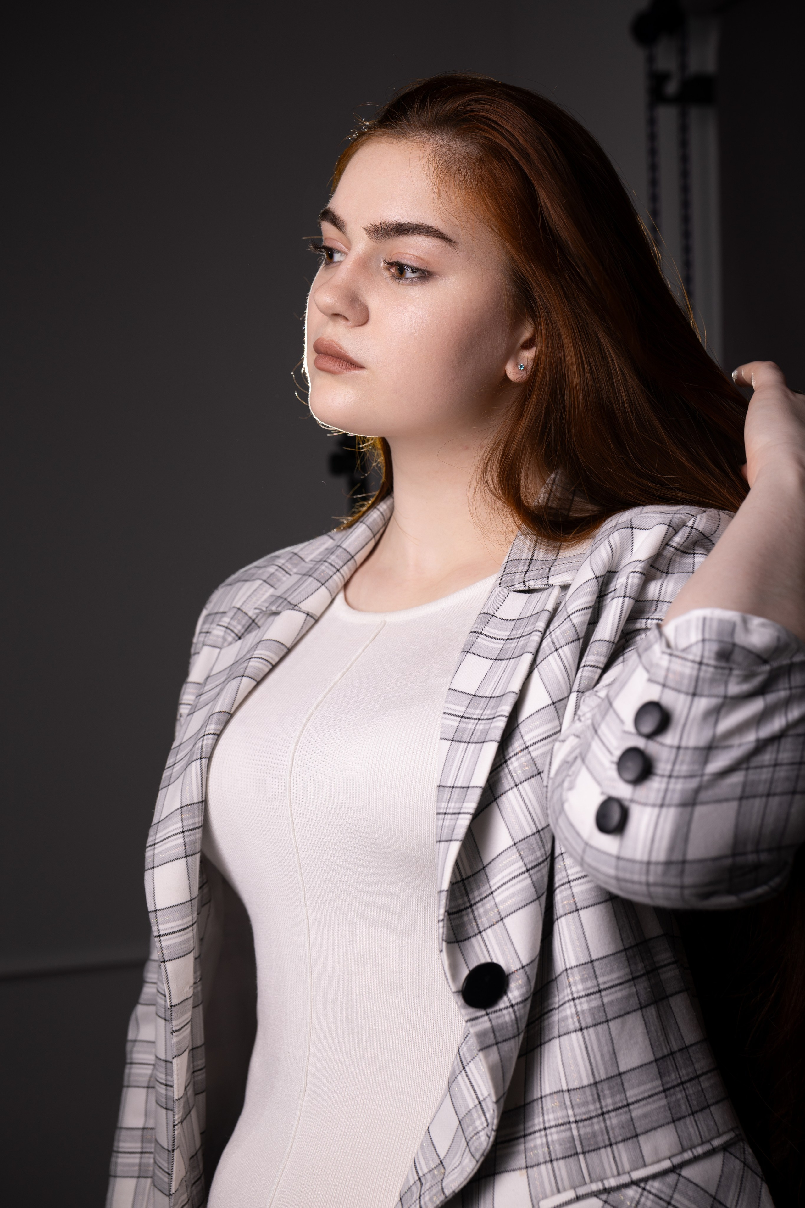 Организованная съёмка, где Арина выступает в роли модели, а местом действия является Липецк.