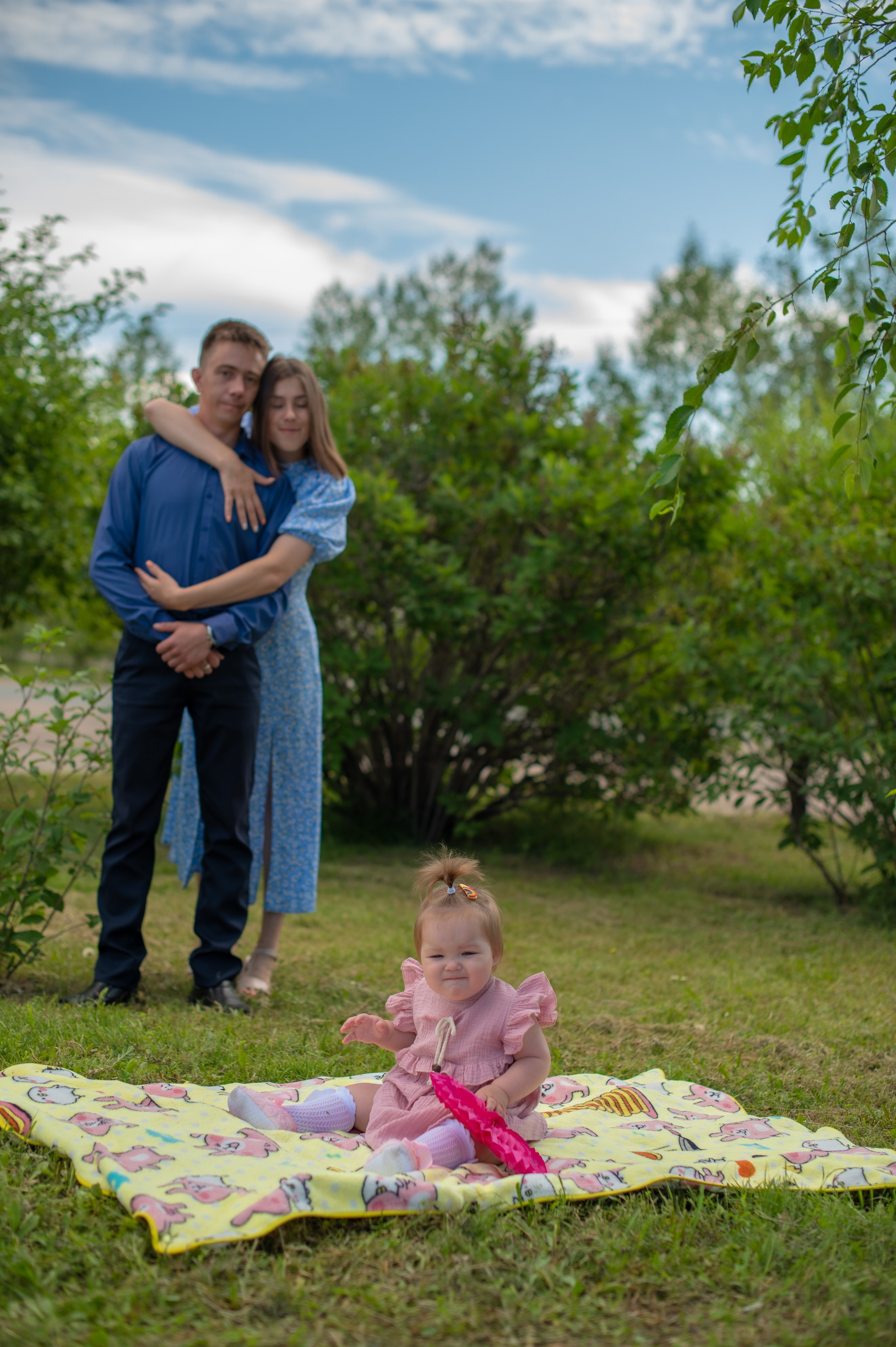 Катя, Полина, Женя. Фотограф Виктория Воронина