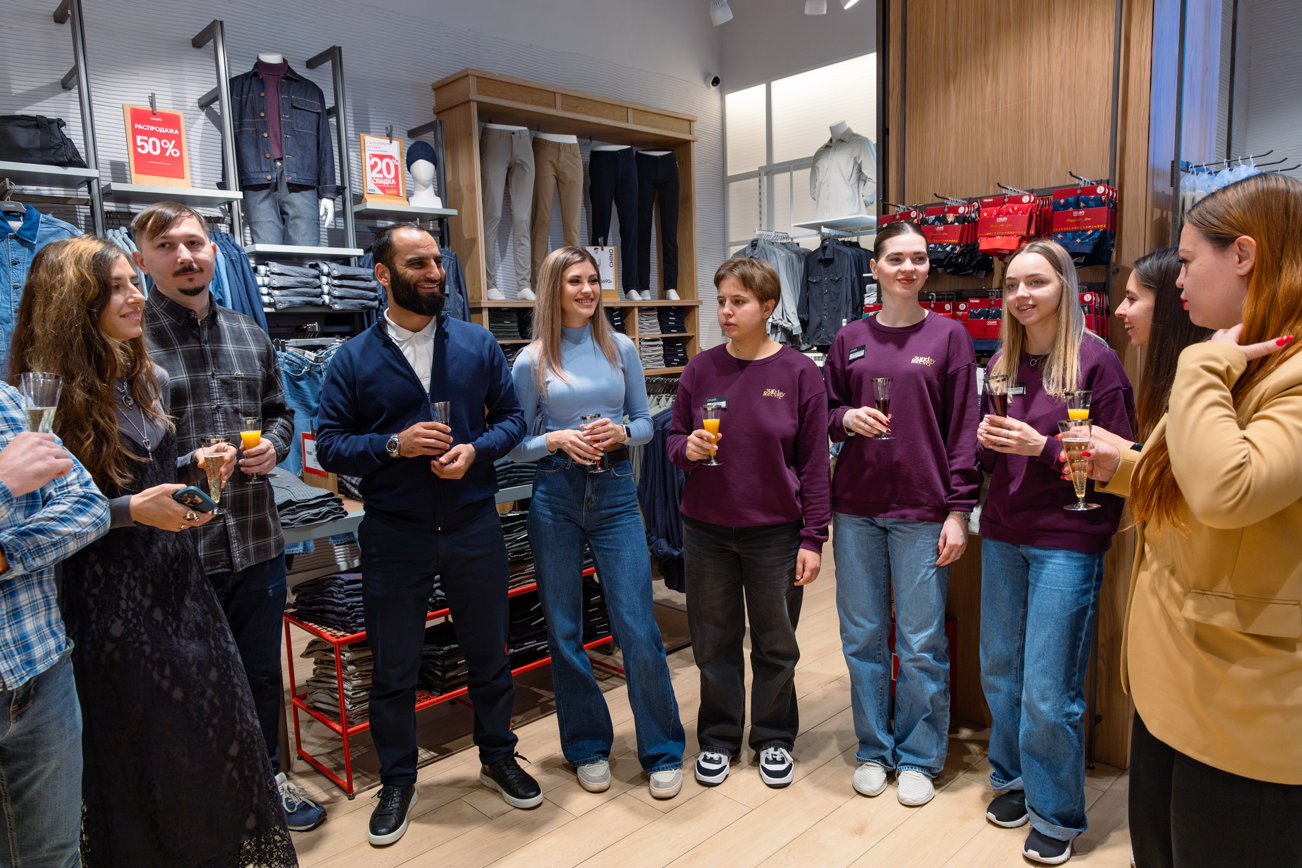 ОТКРЫТИЕ МАГАЗИНА COLIN'S. Фотограф Paul Varro в Краснодаре